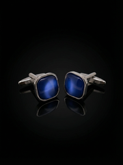 Cobalt Blue Cufflinks Tivaaro