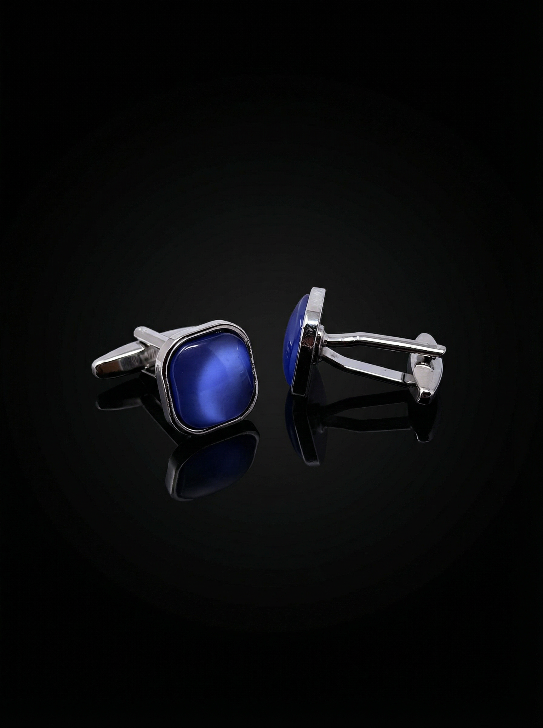 Cobalt Blue Cufflinks Tivaaro