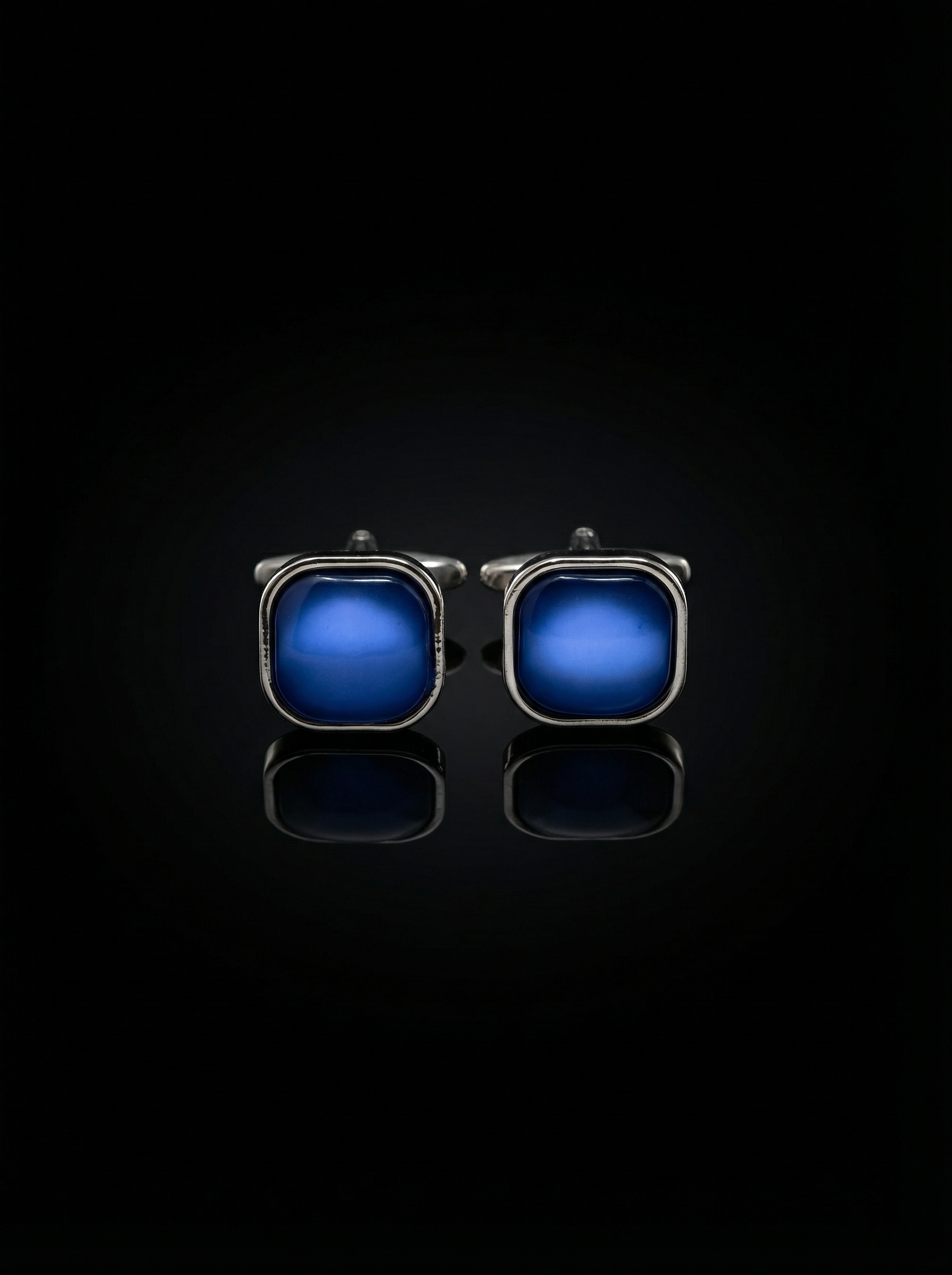 Cobalt Blue Cufflinks Tivaaro