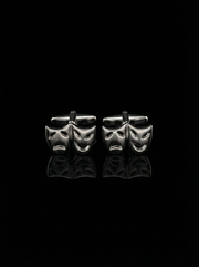 Comedy Tragedy Cufflinks Tivaaro