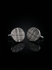 Crosshatch Cufflinks Tivaaro