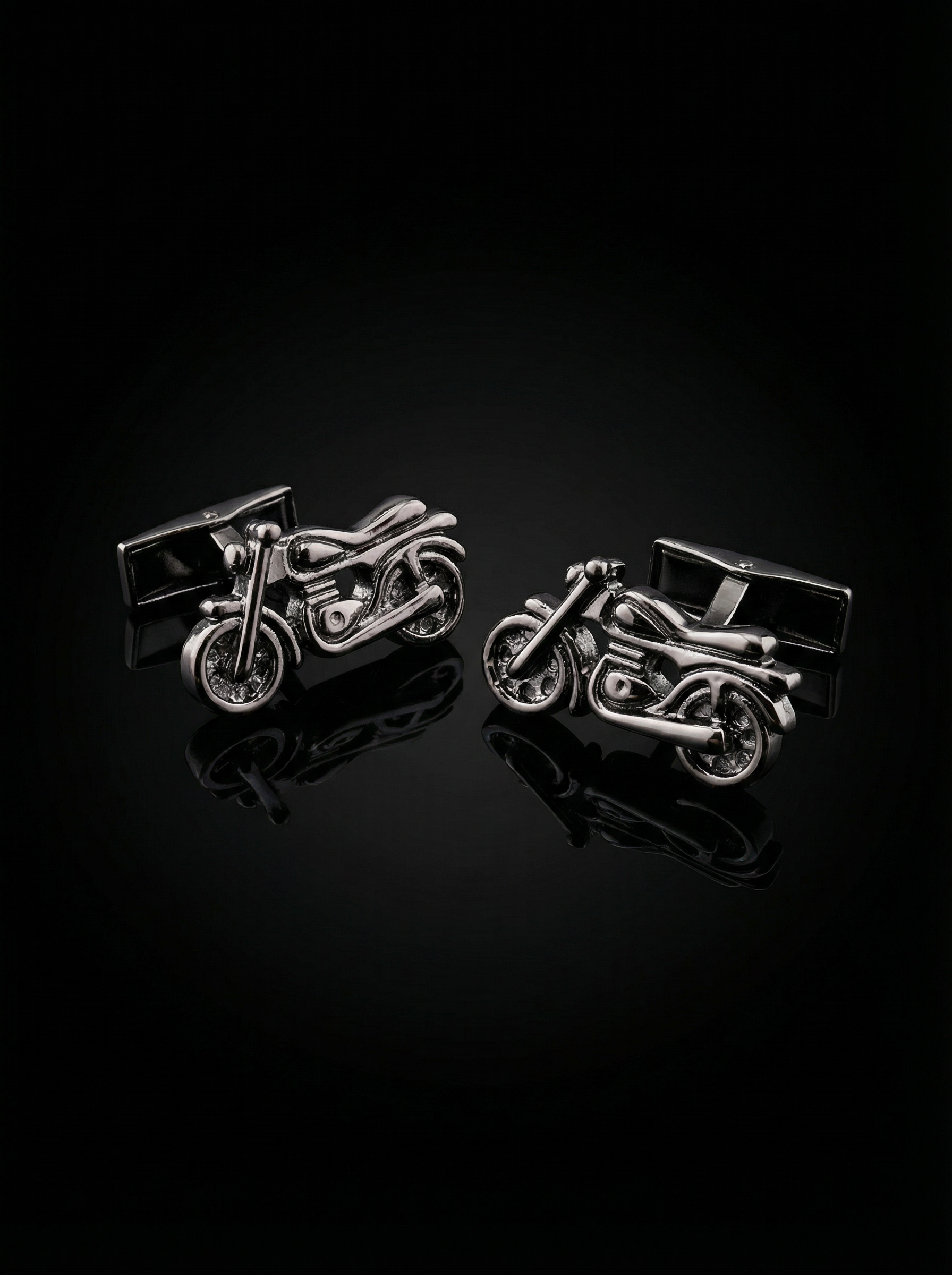 Cruiser Bike Cufflinks Tivaaro