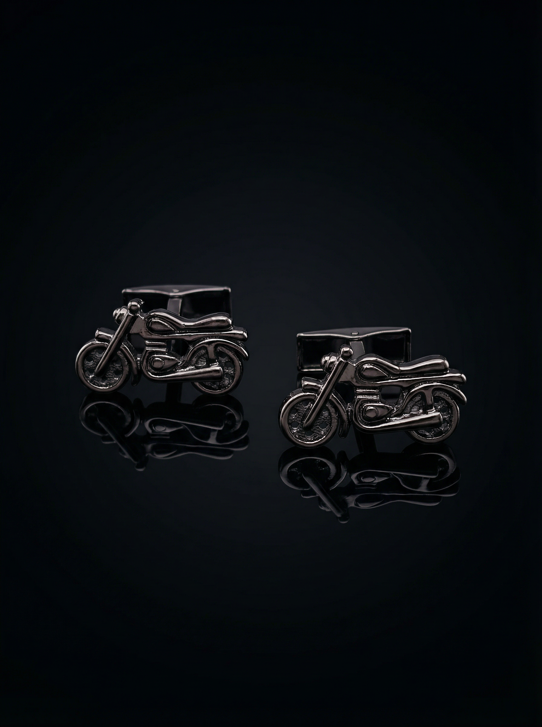 Cruiser Bike Cufflinks Tivaaro