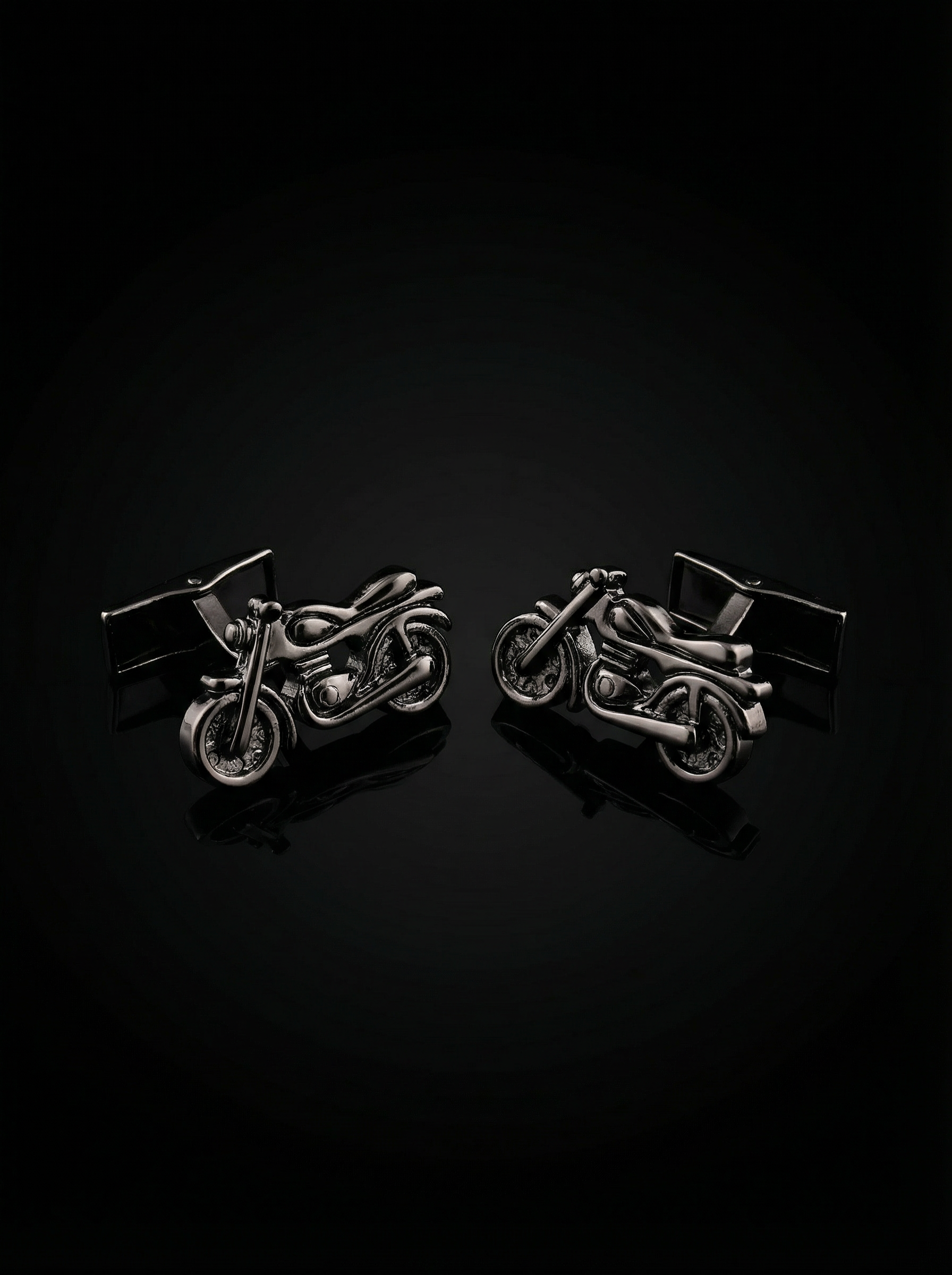 Cruiser Bike Cufflinks Tivaaro