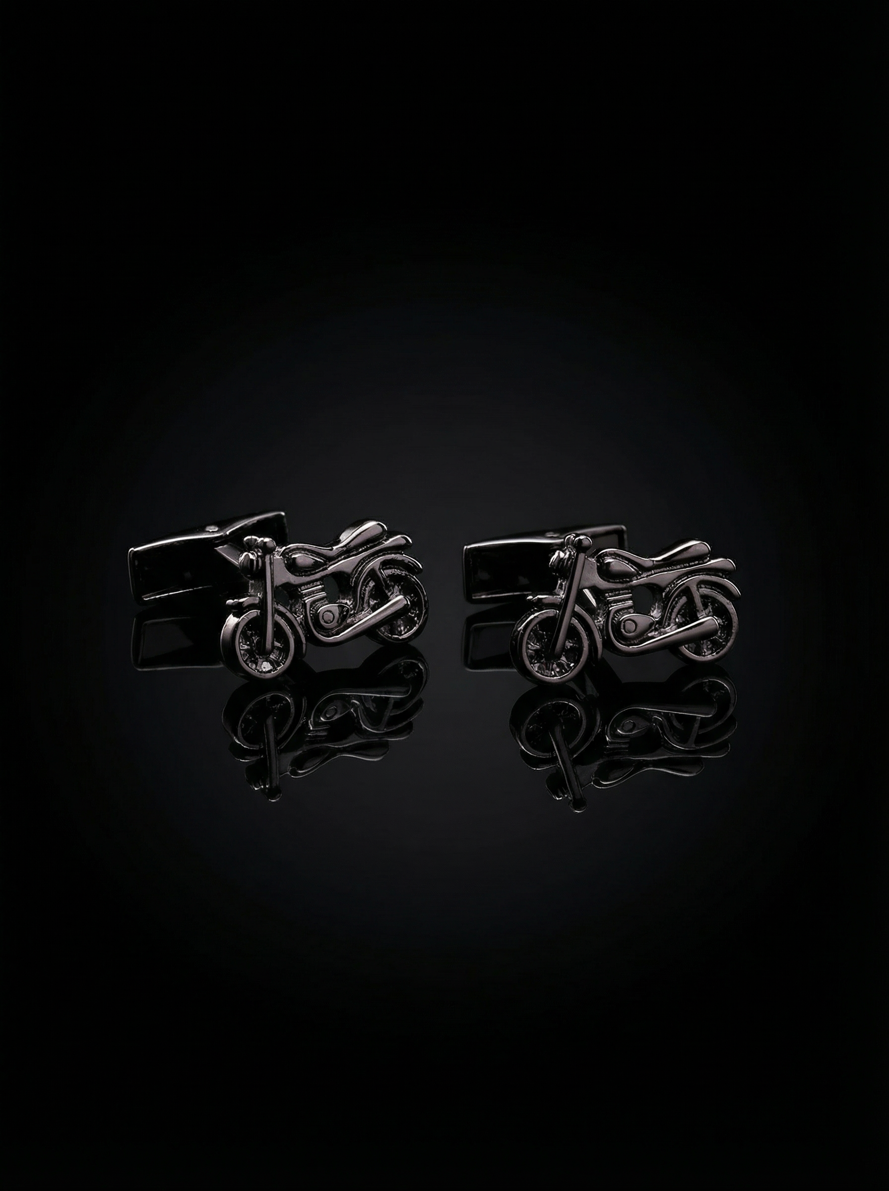 Cruiser Bike Cufflinks Tivaaro