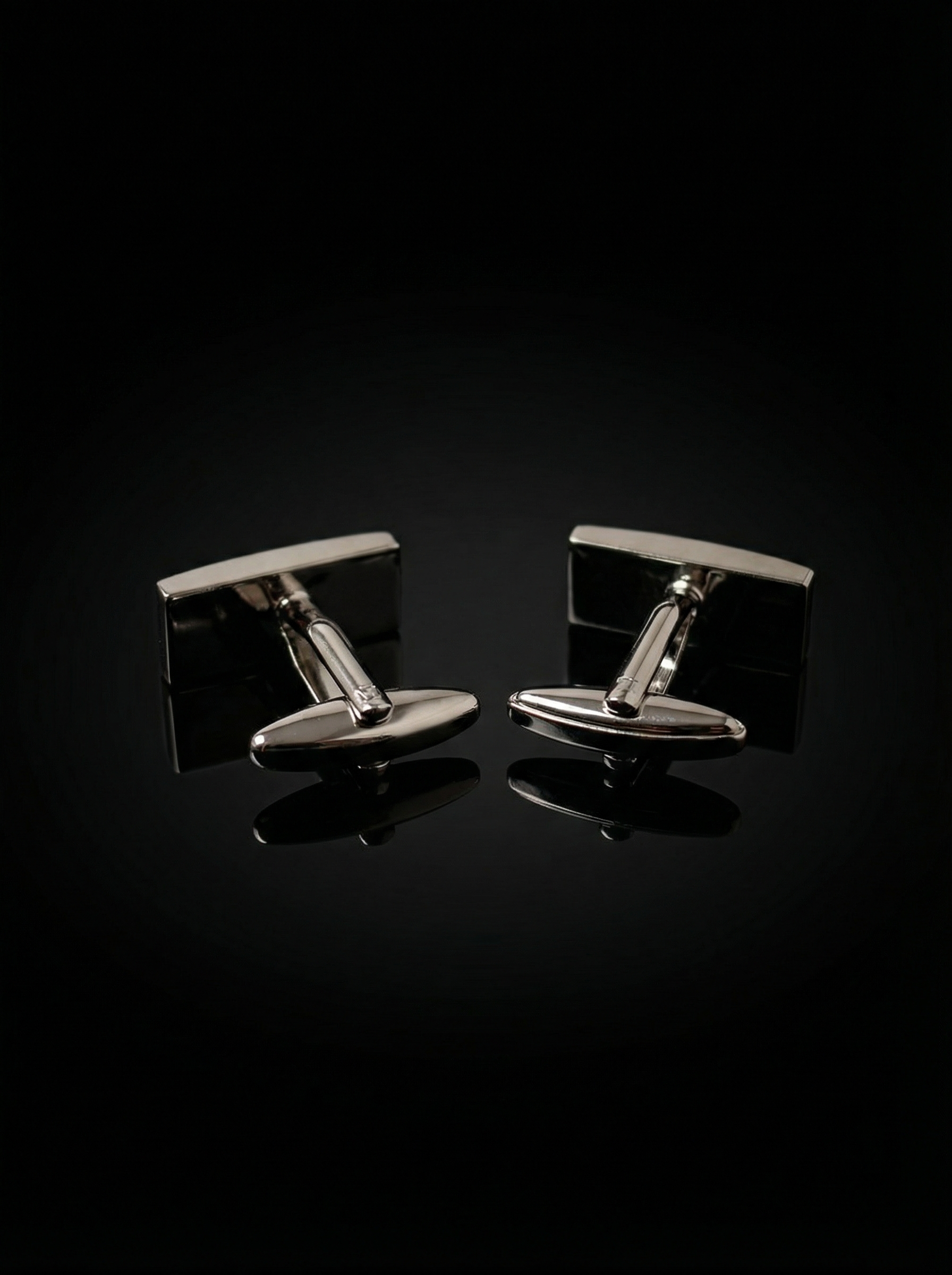 Curved Rectangle Cufflinks Tivaaro