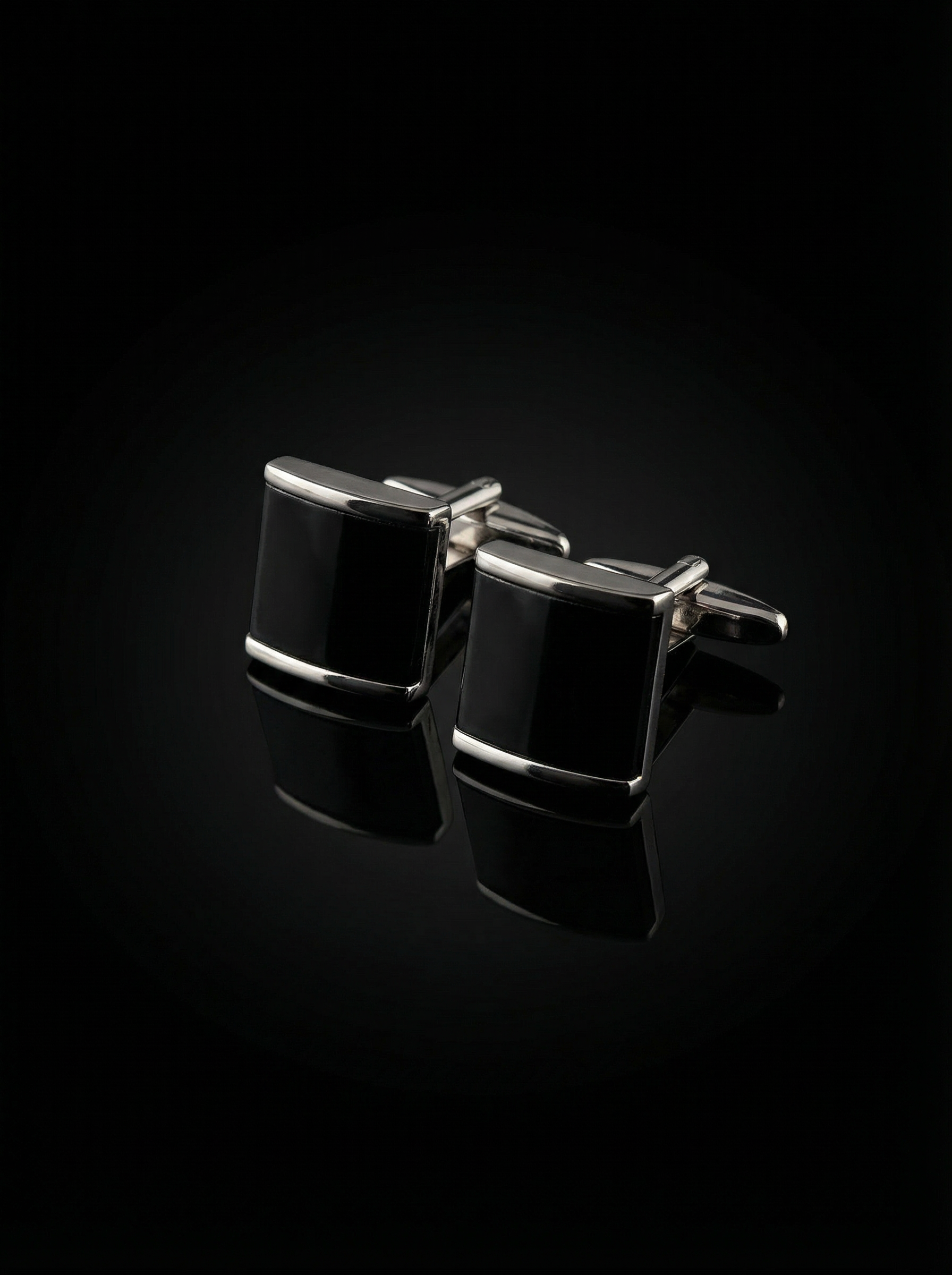 Curved Square Cufflinks Tivaaro