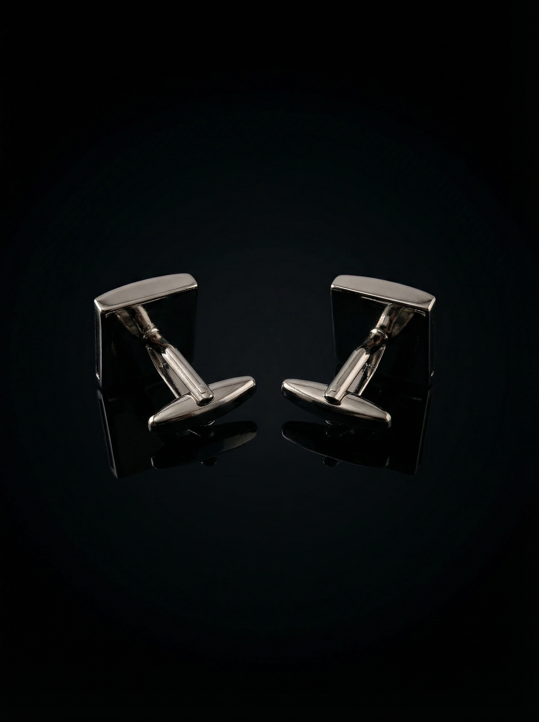Curved Square Cufflinks Tivaaro
