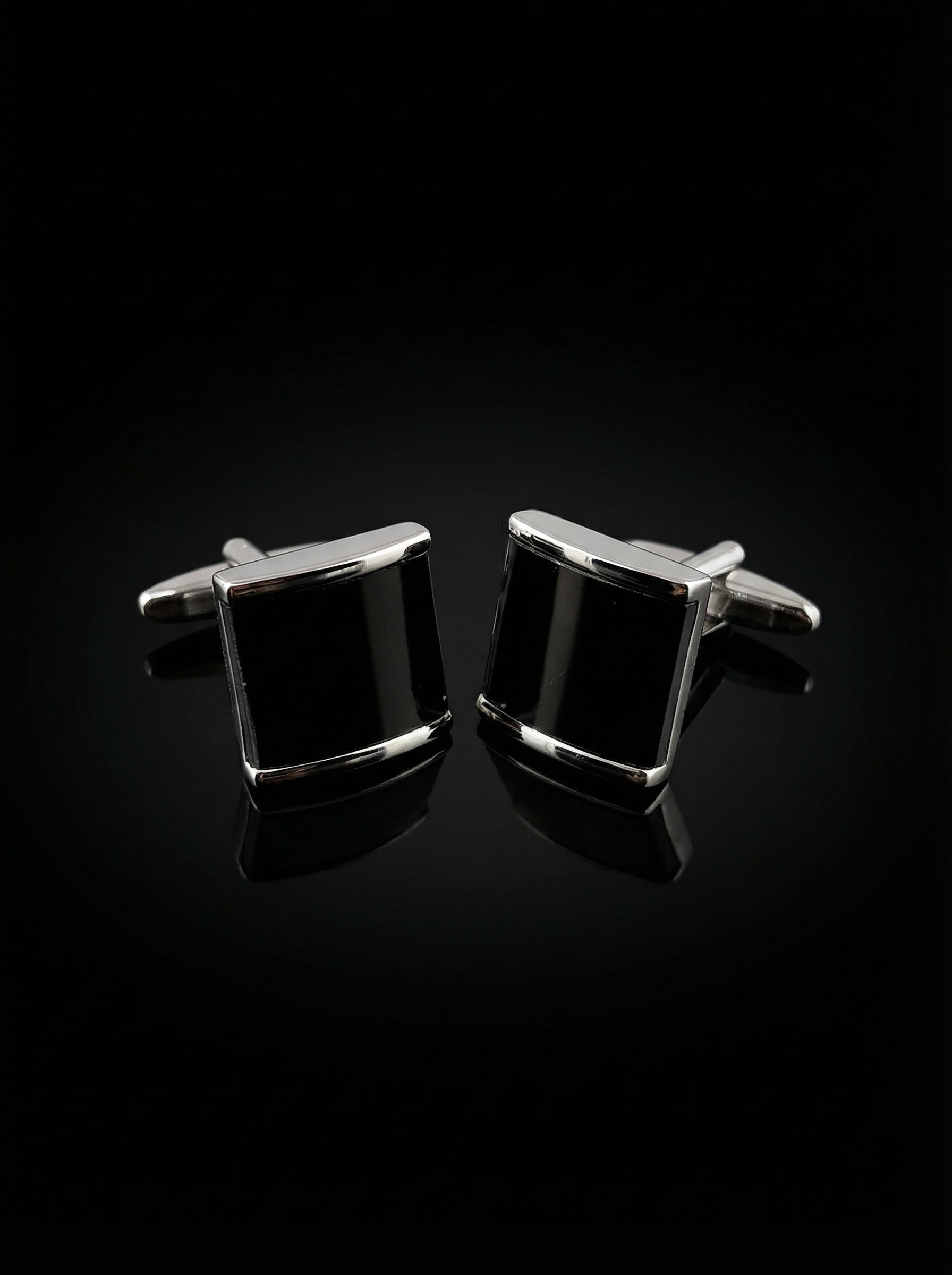 Curved Square Cufflinks Tivaaro