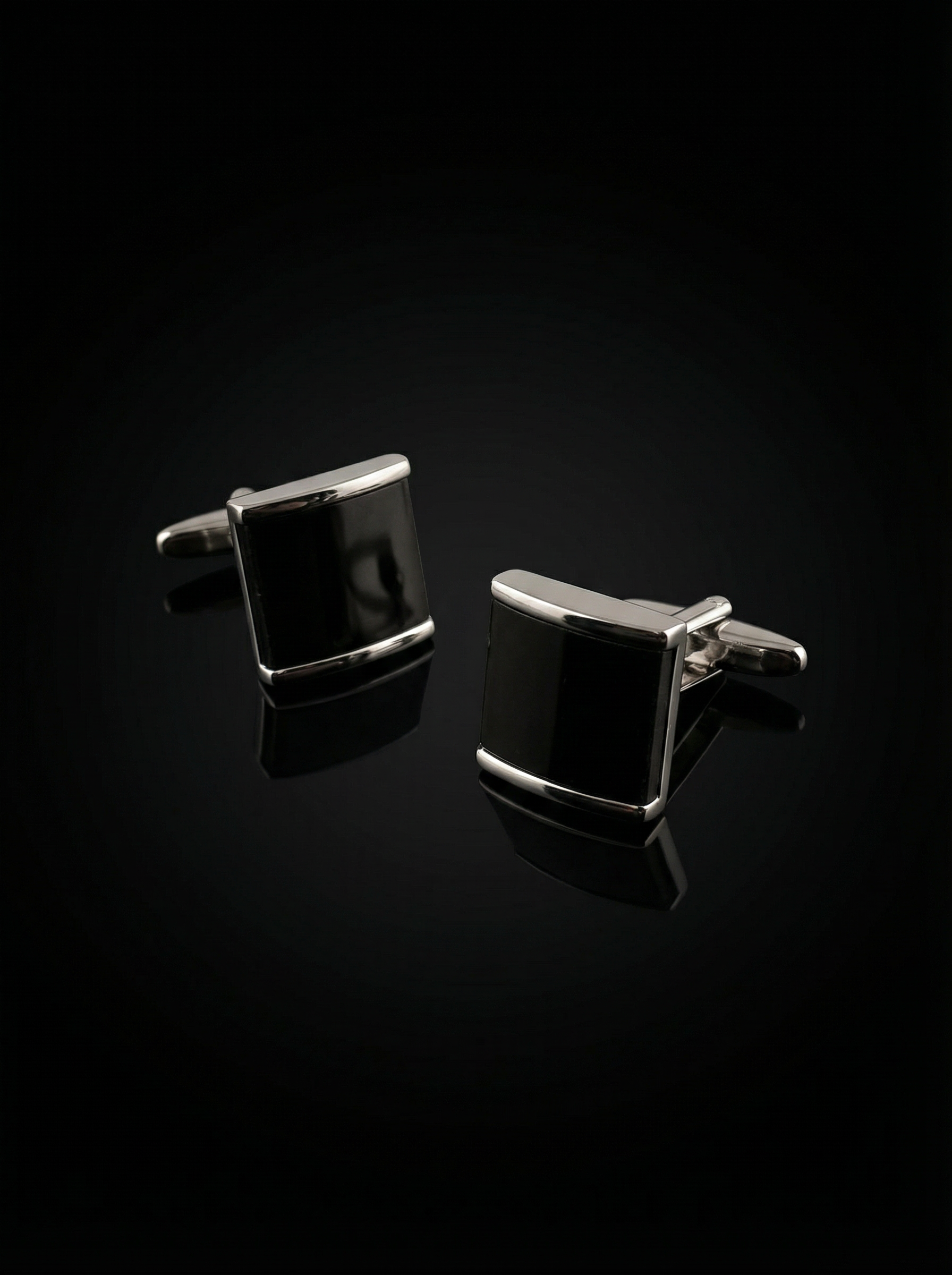 Curved Square Cufflinks Tivaaro