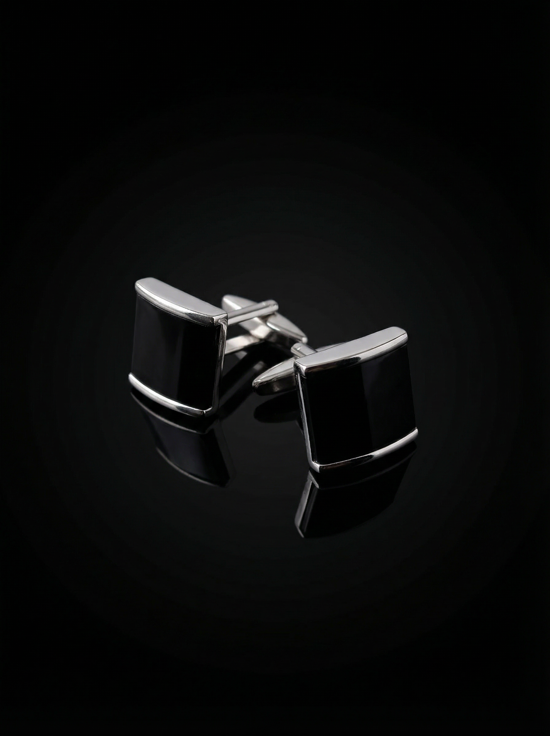 Curved Square Cufflinks Tivaaro