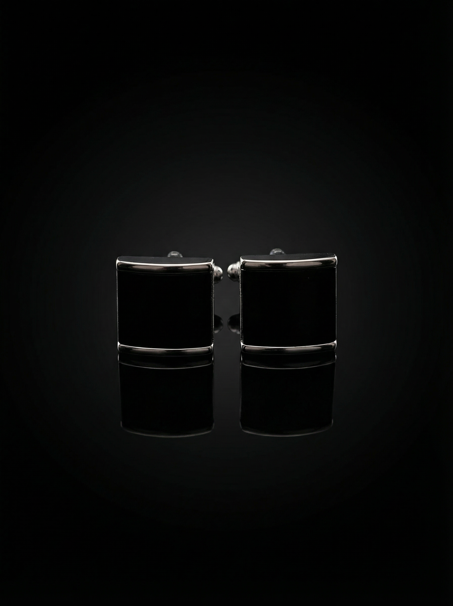 Curved Square Cufflinks Tivaaro