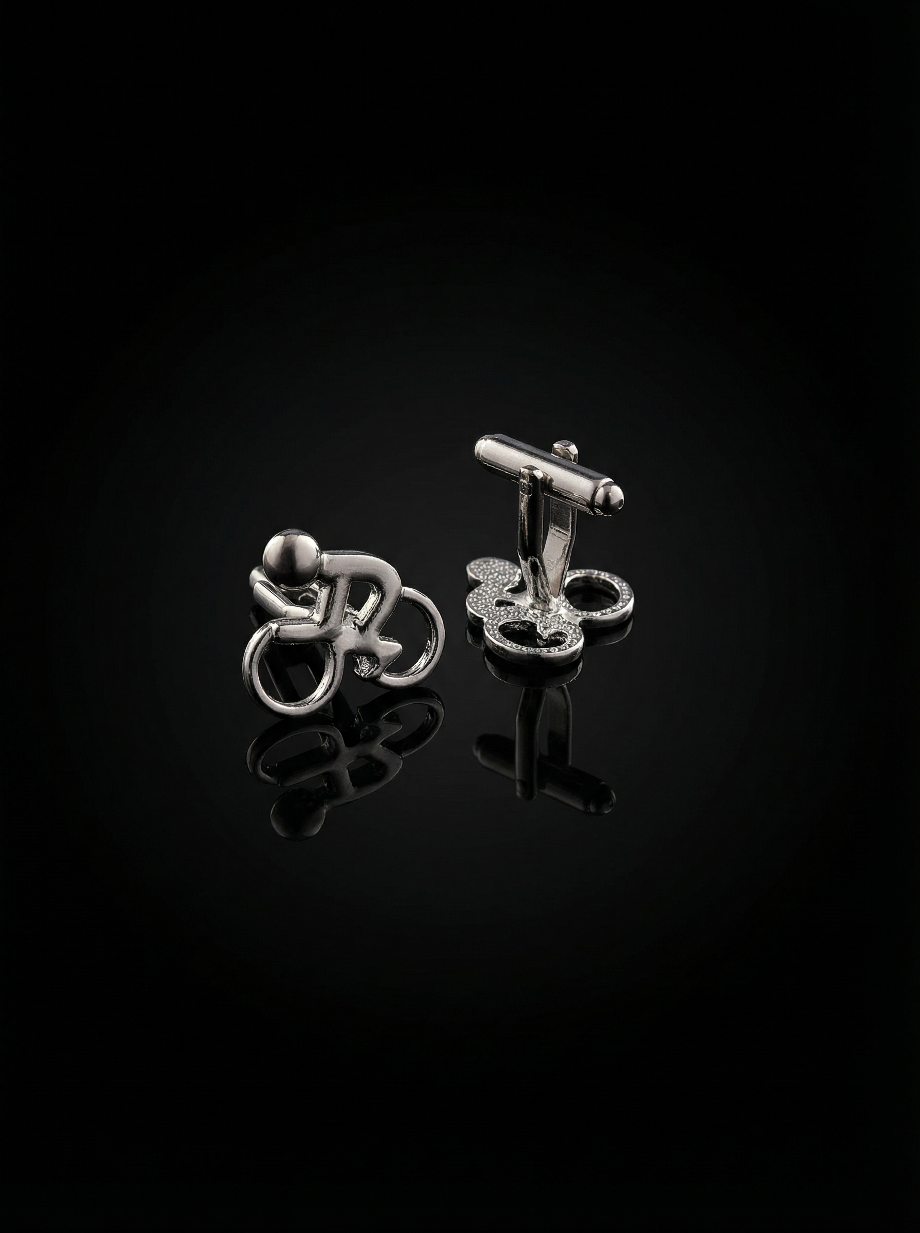 Cyclist Cufflinks Tivaaro