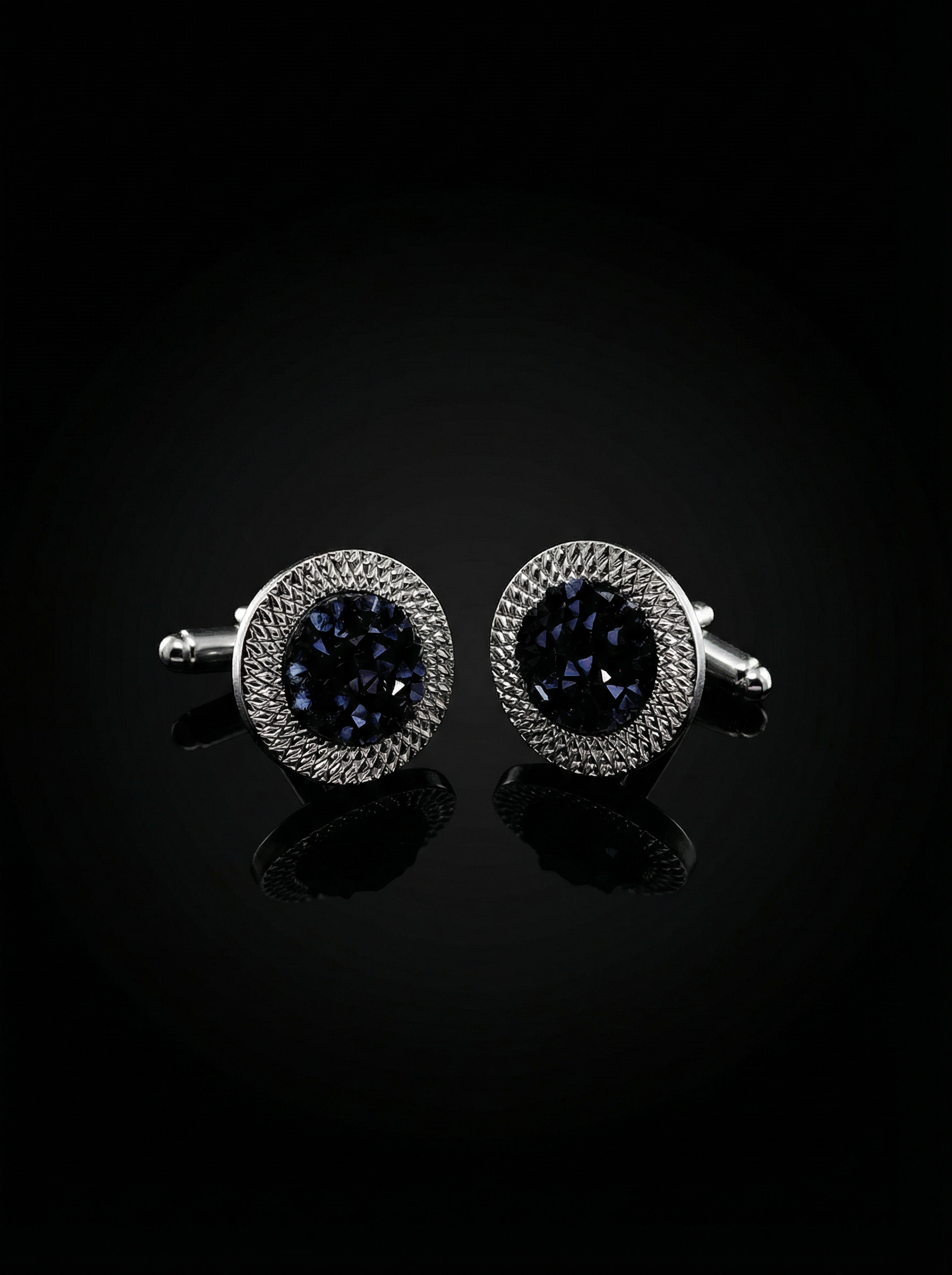 Dark Crystal Pavé Cufflinks Tivaaro