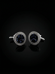 Dark Crystal Pavé Cufflinks Tivaaro