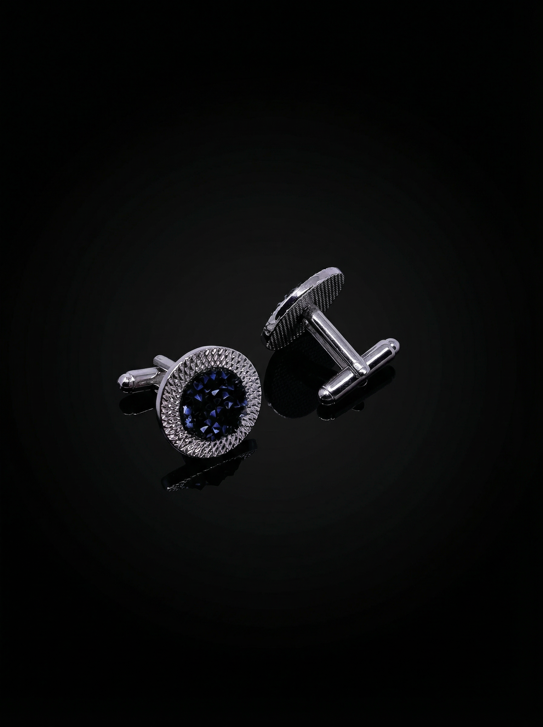 Dark Crystal Pavé Cufflinks Tivaaro
