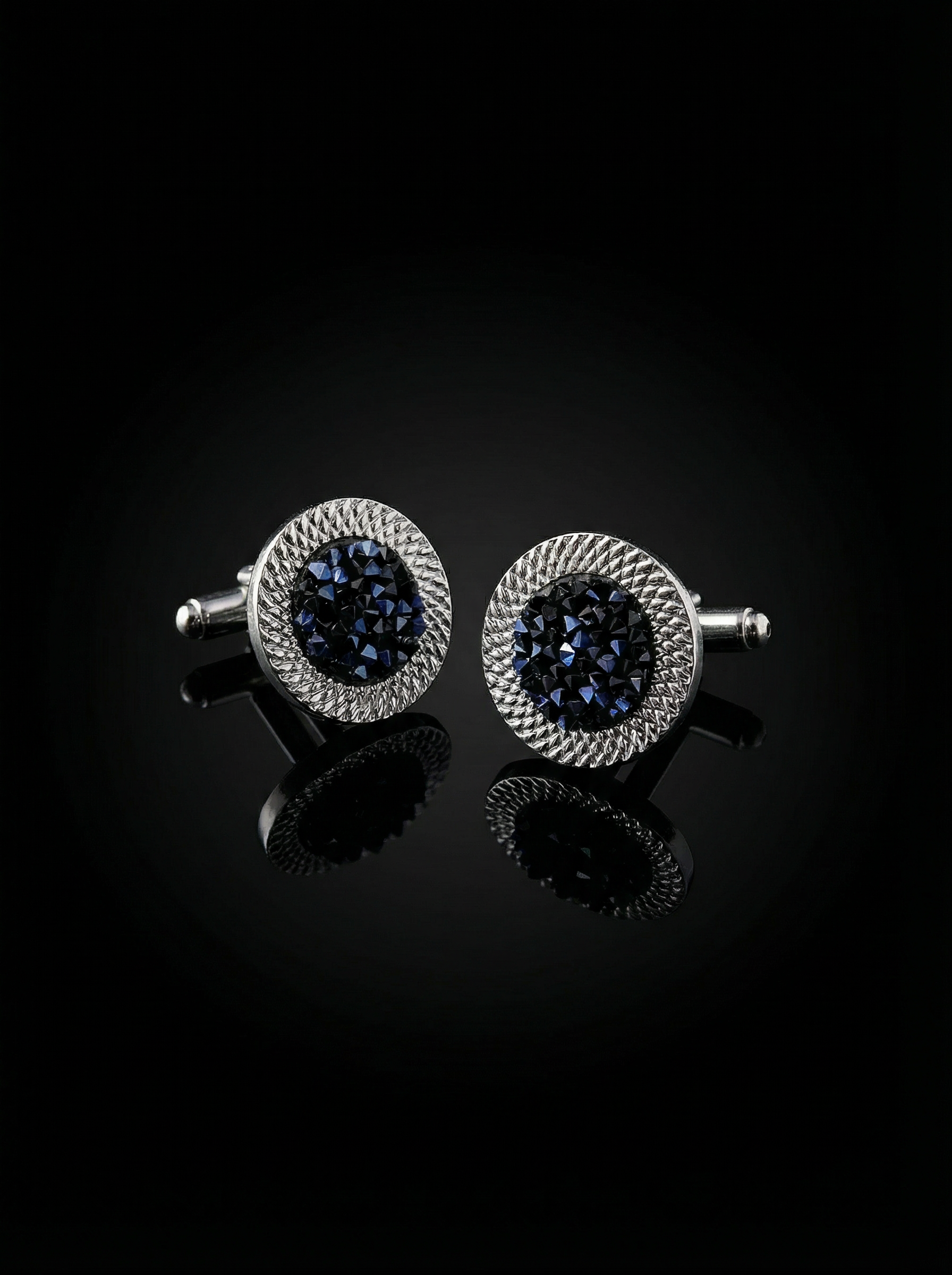 Dark Crystal Pavé Cufflinks Tivaaro