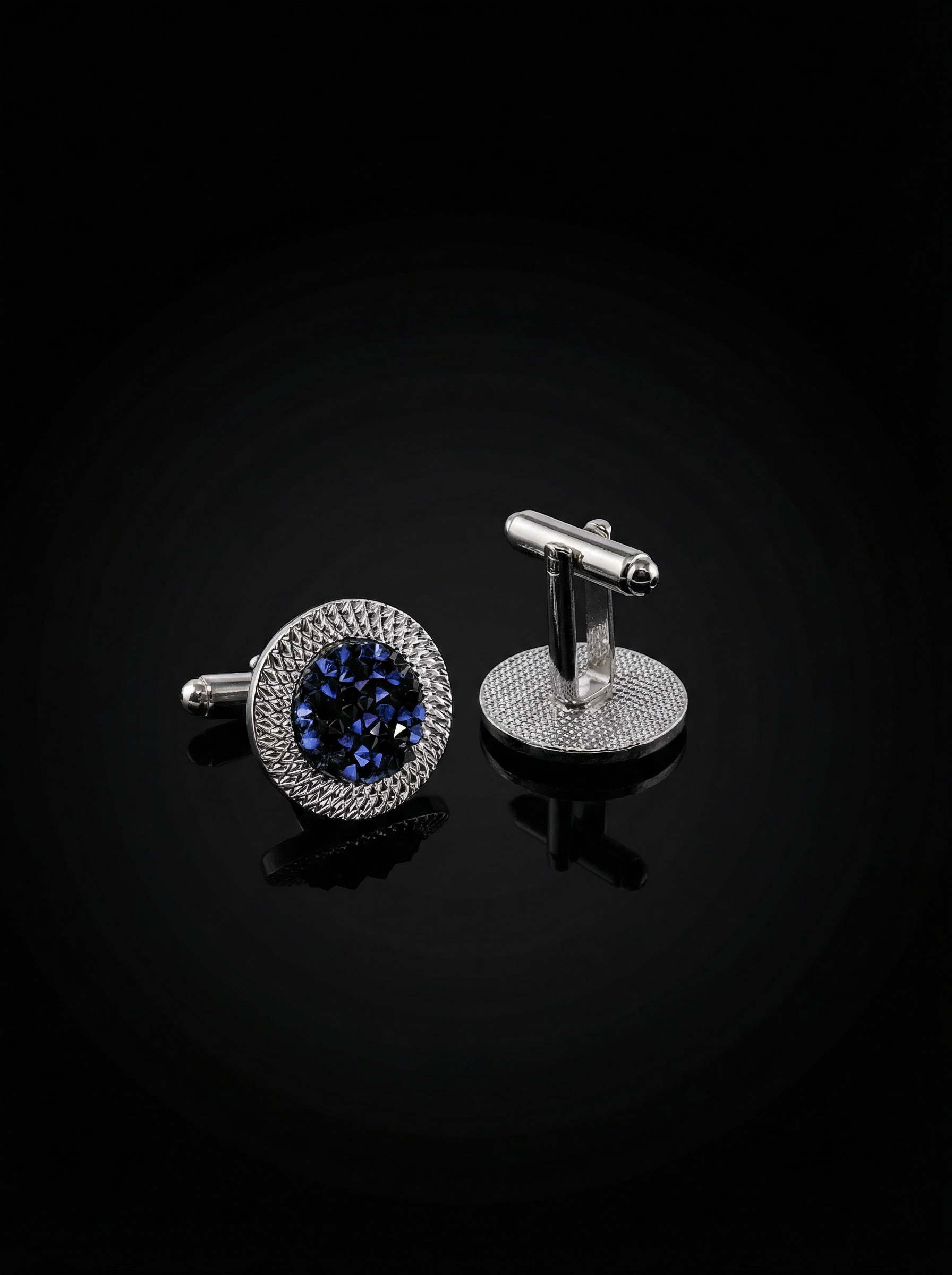 Dark Crystal Pavé Cufflinks Tivaaro