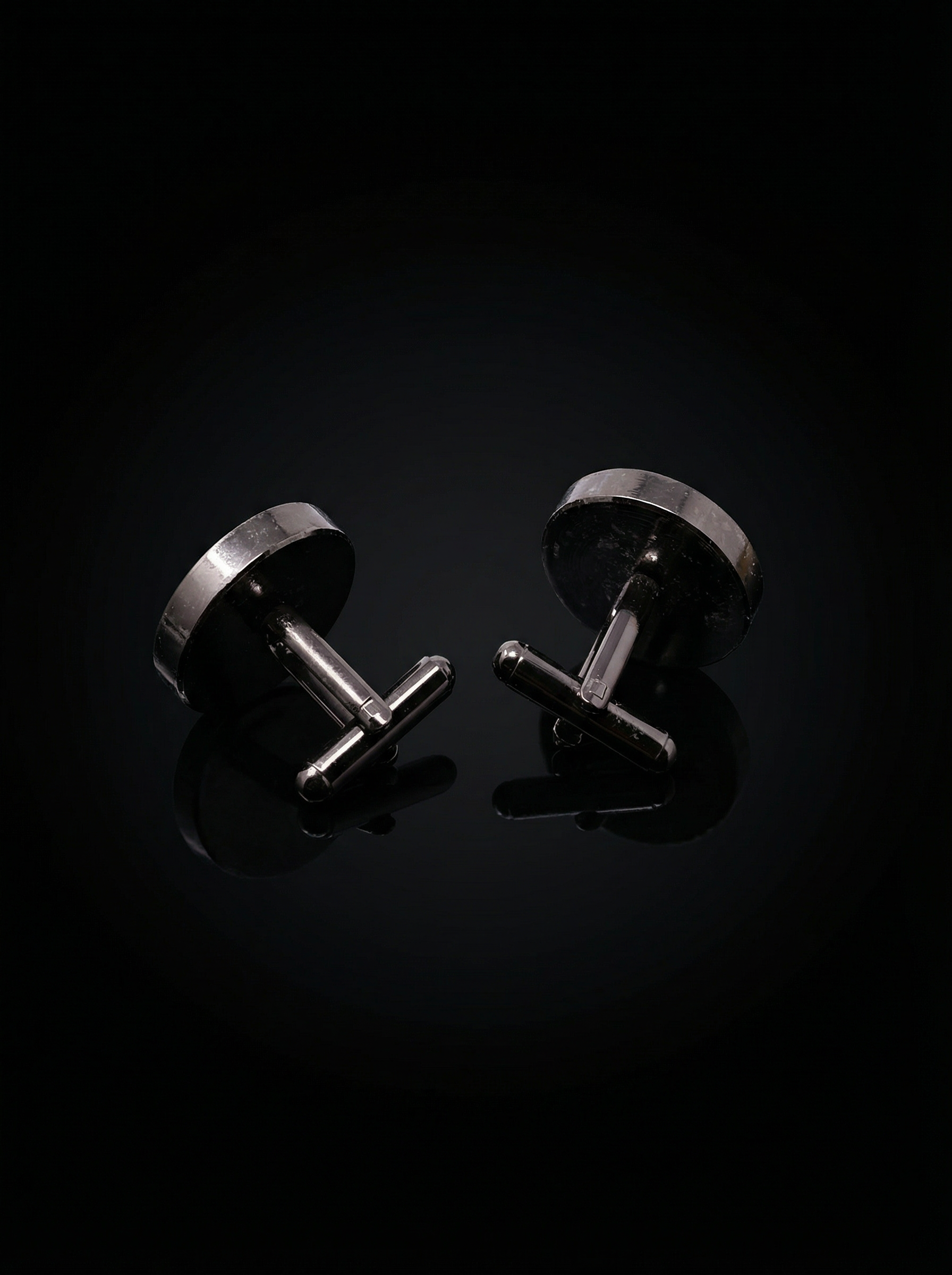 Dark Wood Cufflinks Tivaaro