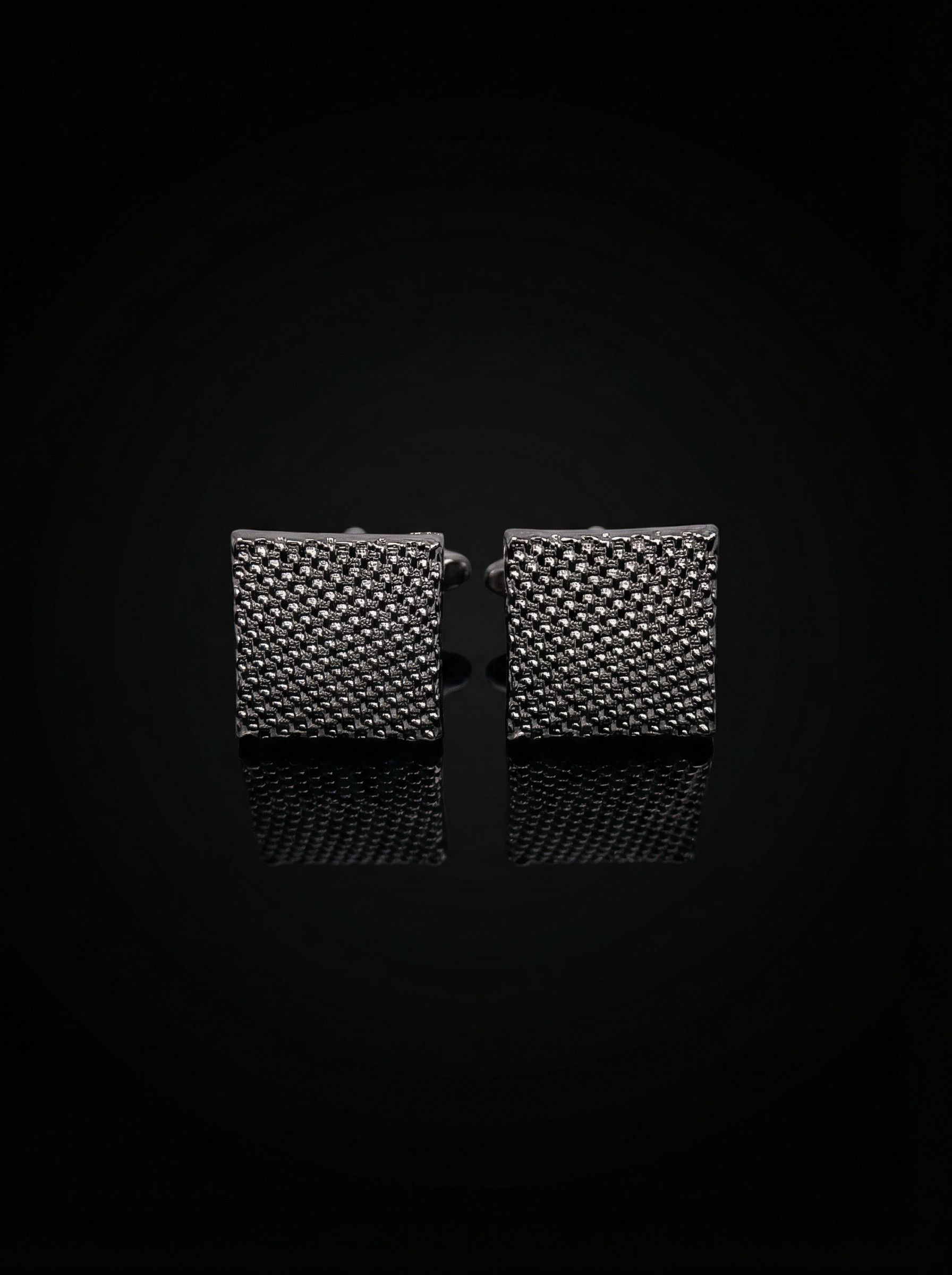Densely Textured Cufflinks Tivaaro