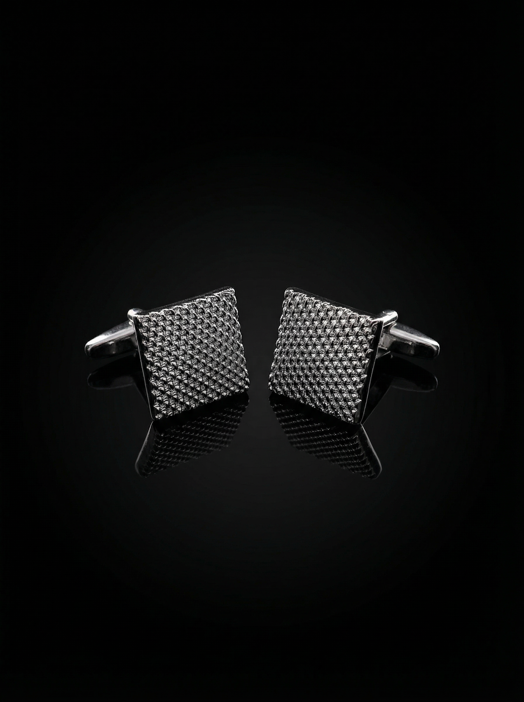 Densely Textured Cufflinks Tivaaro