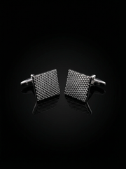 Densely Textured Cufflinks Tivaaro