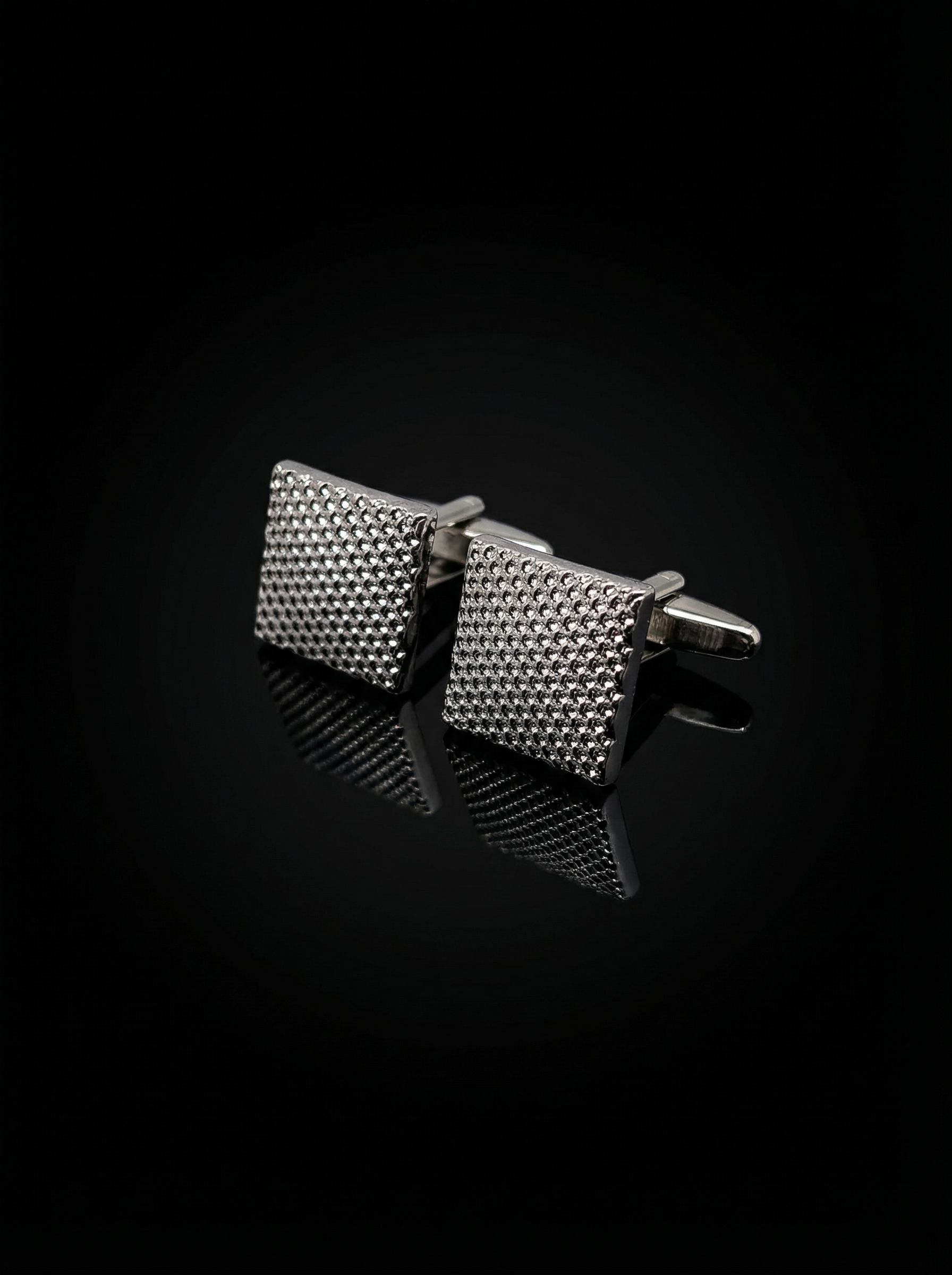 Densely Textured Cufflinks Tivaaro