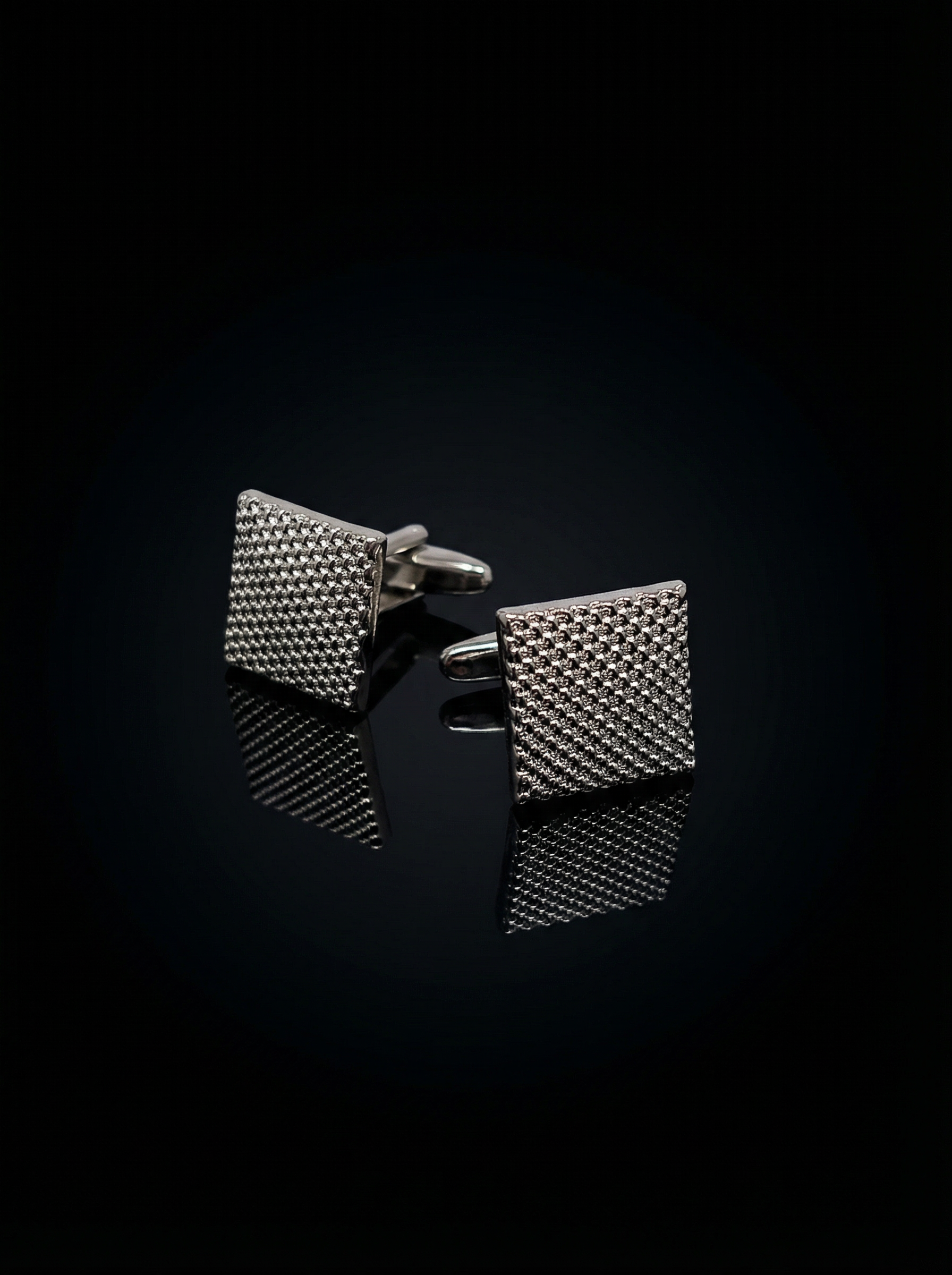 Densely Textured Cufflinks Tivaaro