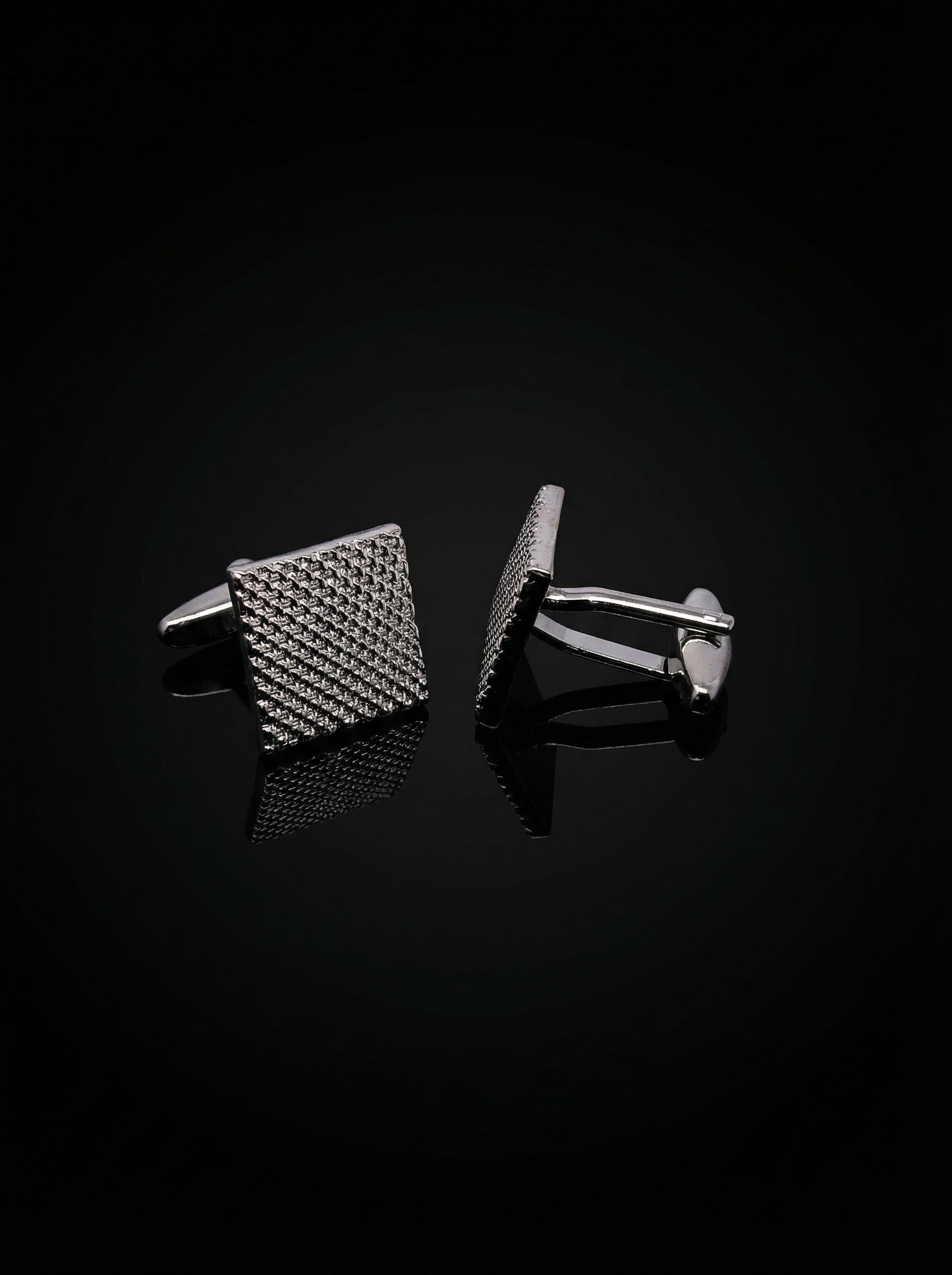 Densely Textured Cufflinks Tivaaro