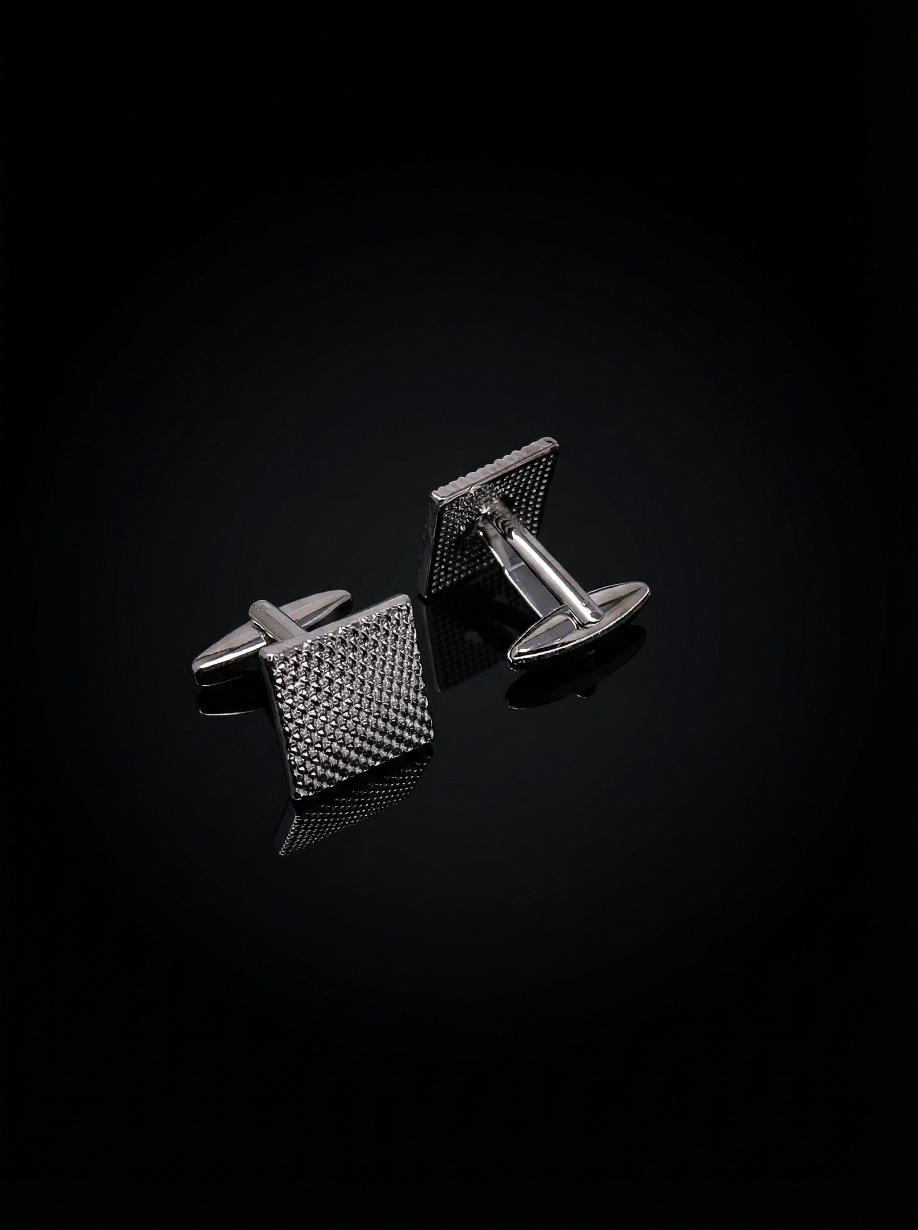 Densely Textured Cufflinks Tivaaro