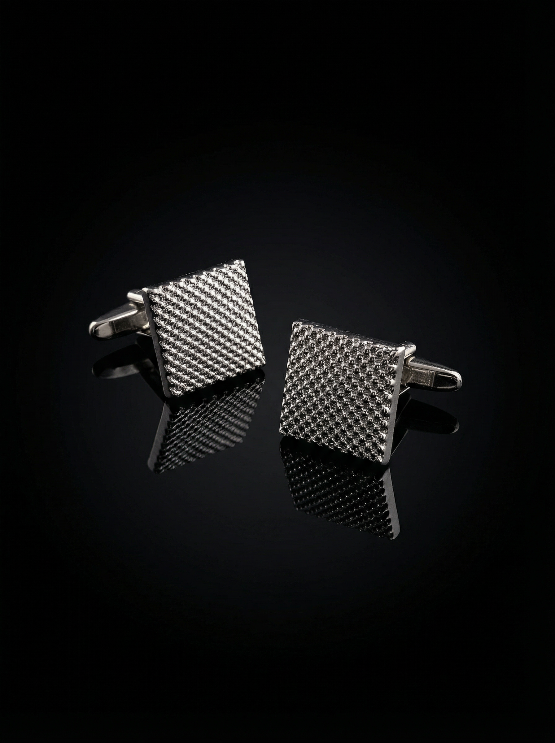 Densely Textured Cufflinks Tivaaro