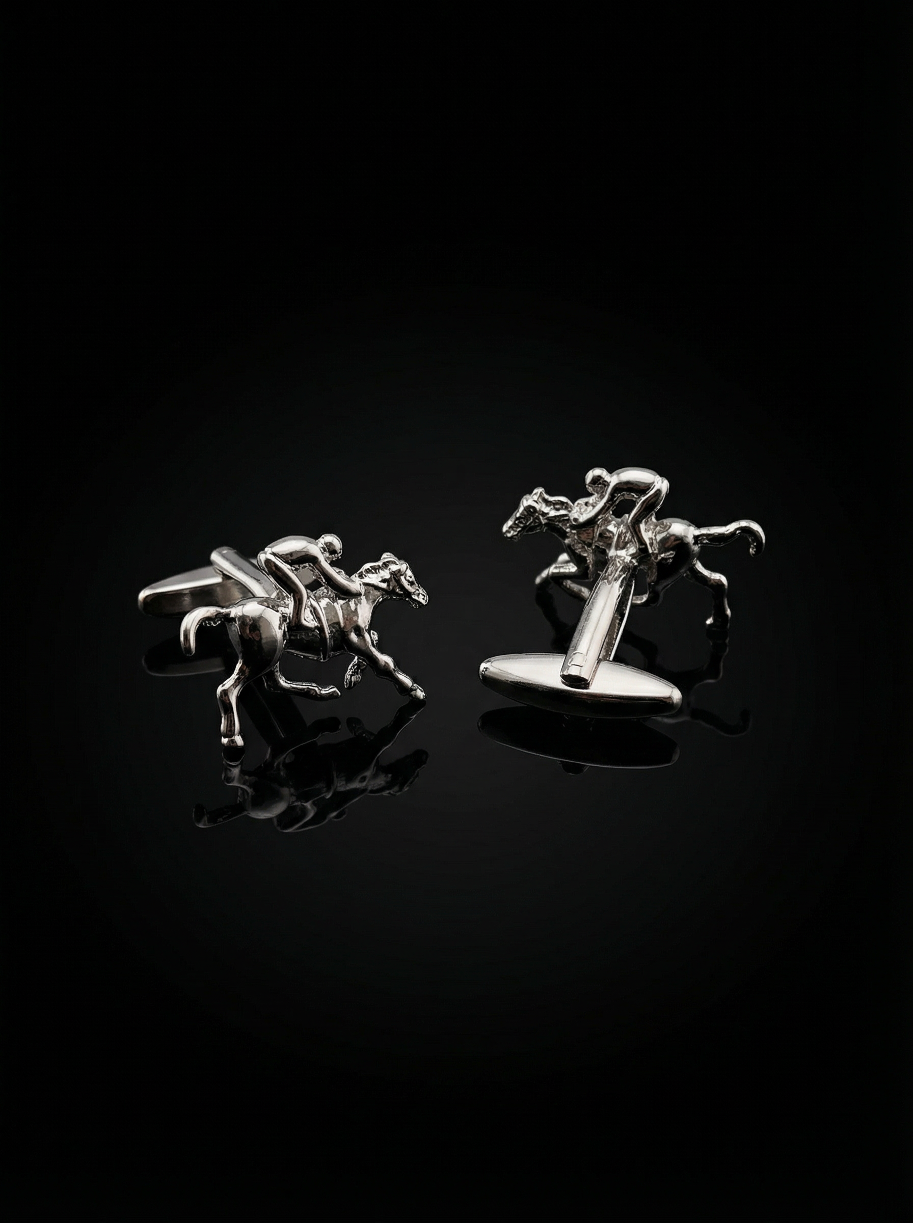 Derby Horse Cufflinks Tivaaro