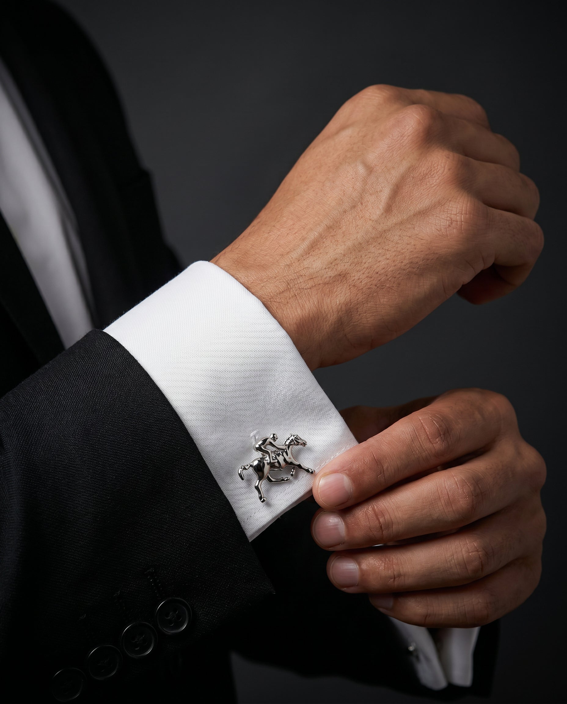 Derby Horse Cufflinks