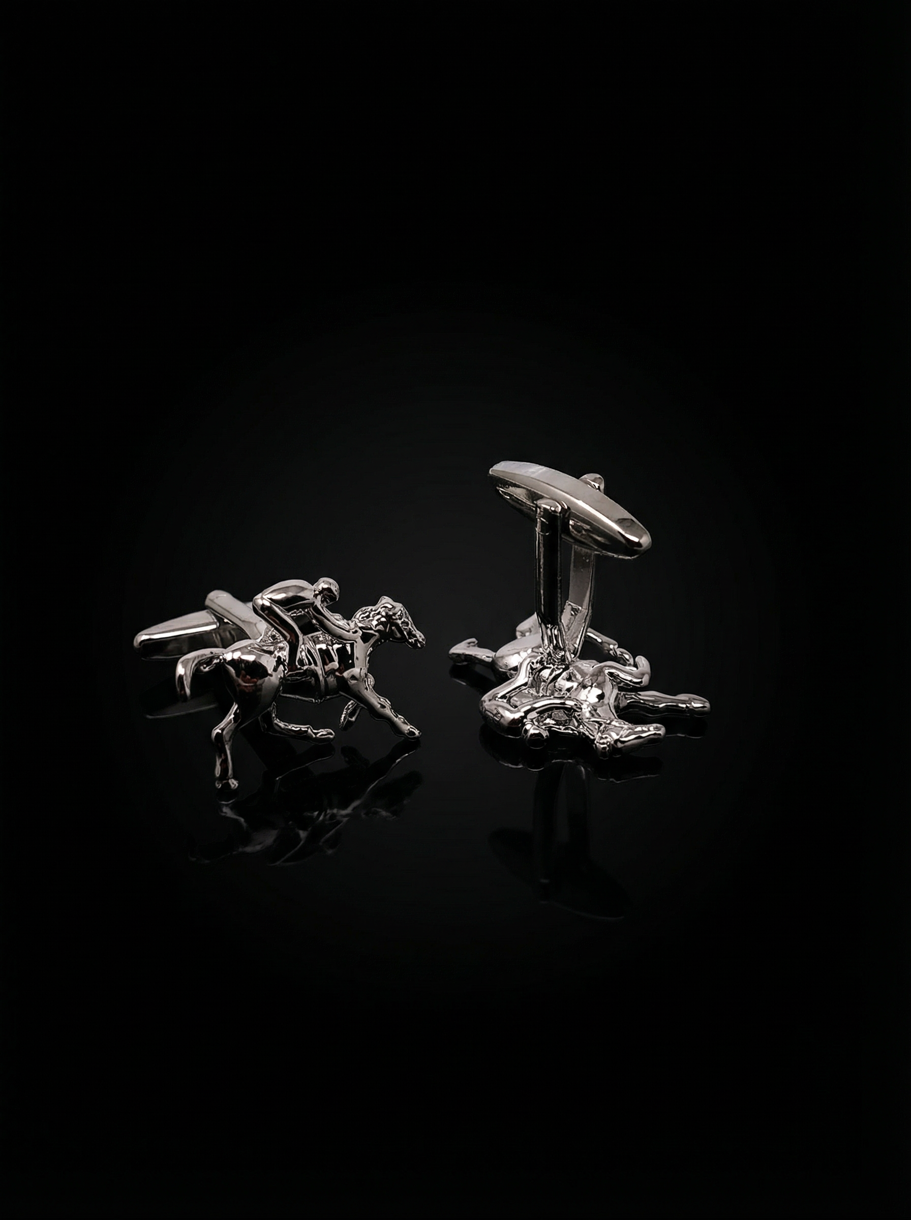 Derby Horse Cufflinks Tivaaro