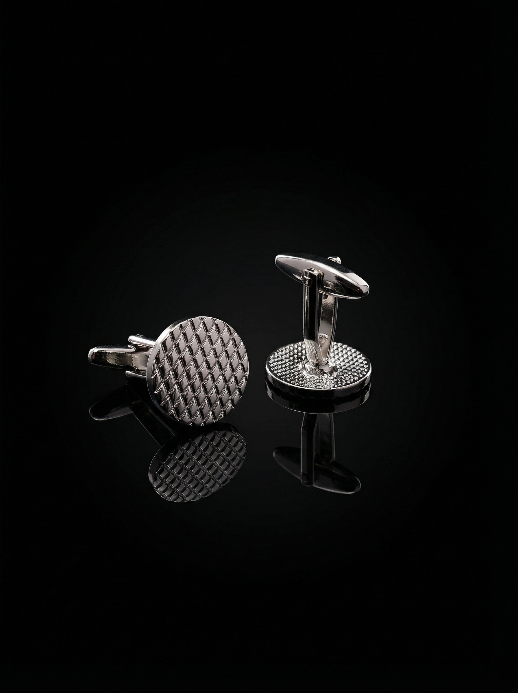 Diamond Grid Cufflinks Tivaaro