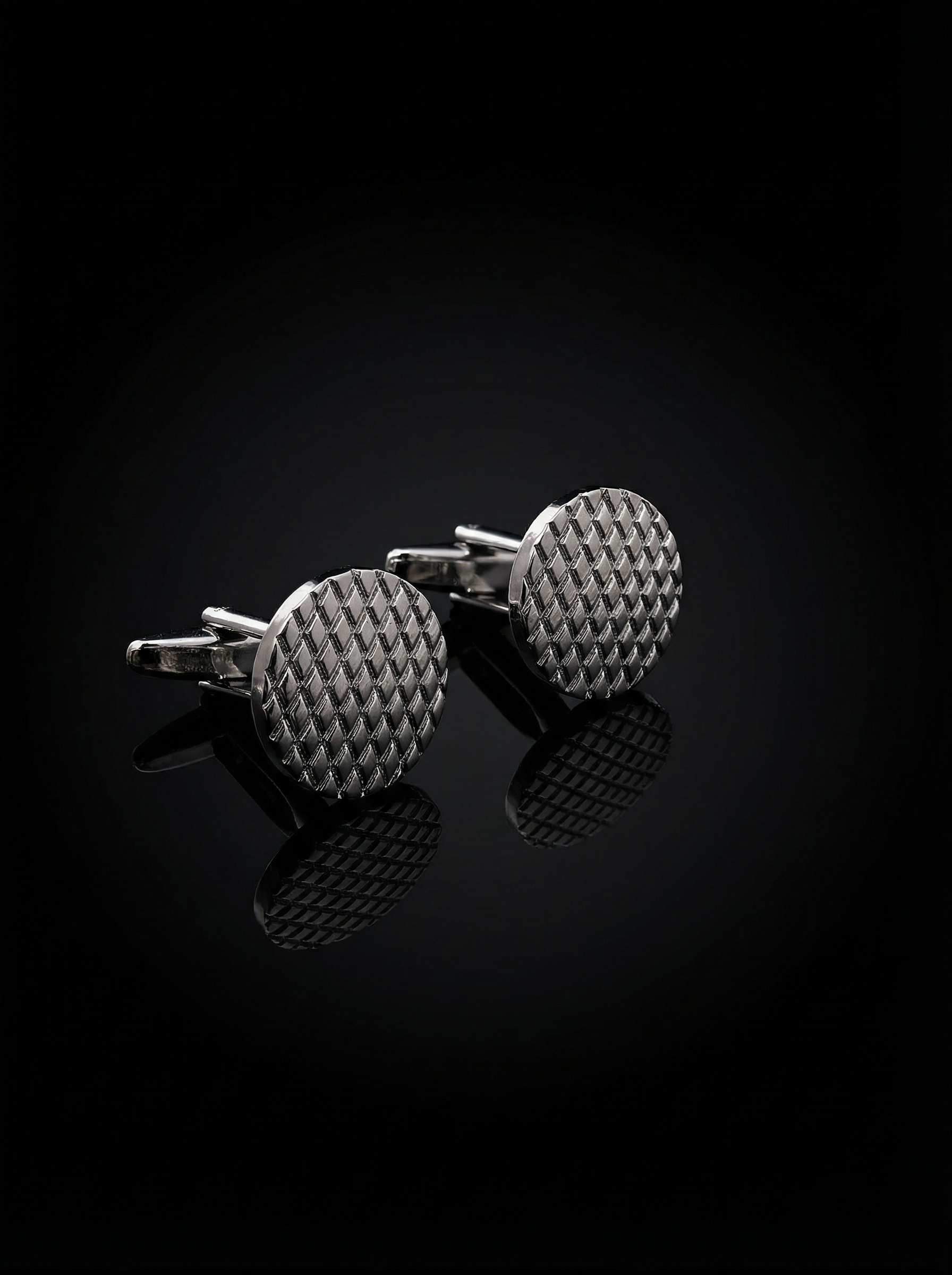 Diamond Grid Cufflinks Tivaaro