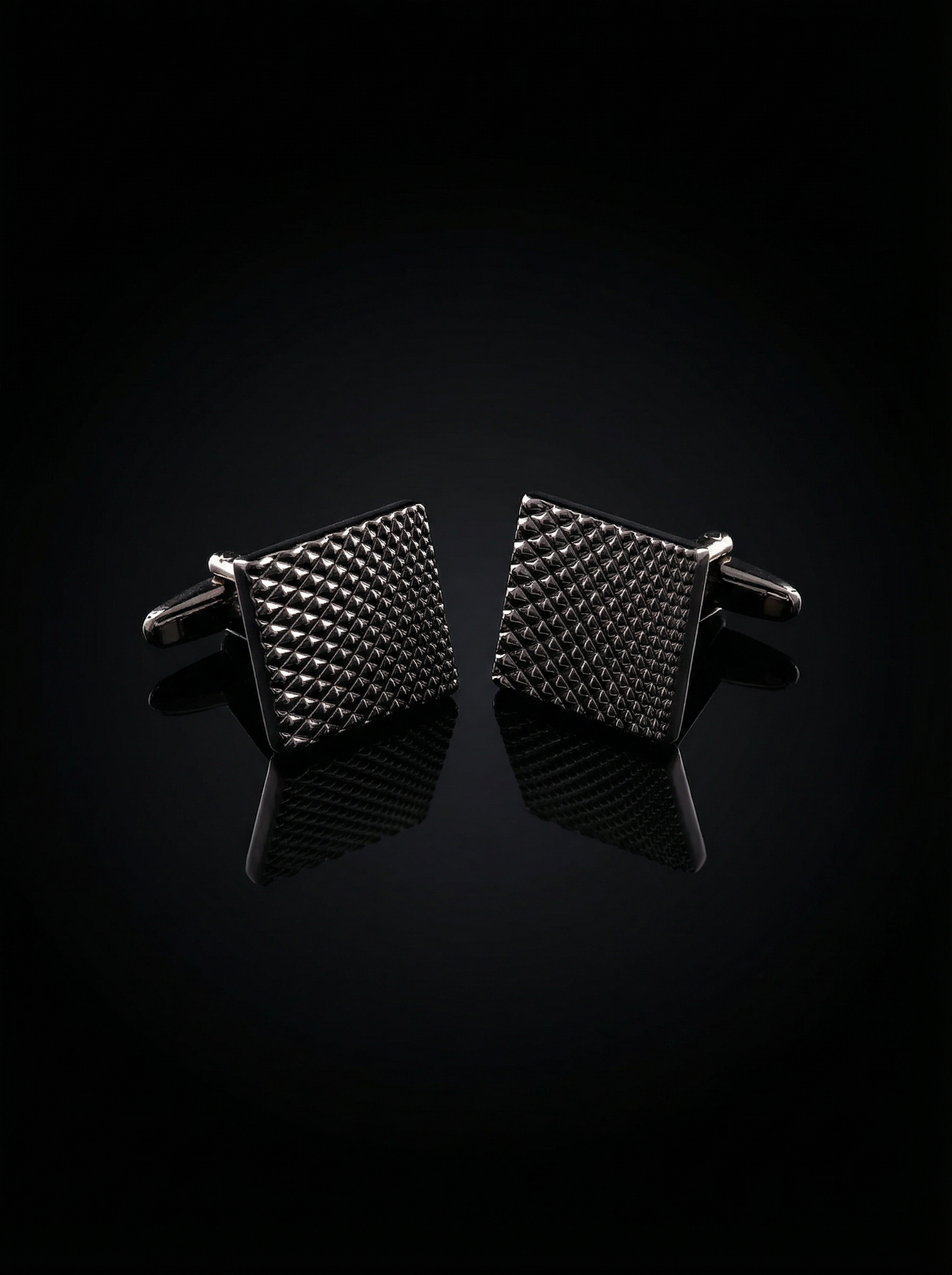 Diamond Texture Cufflinks Tivaaro