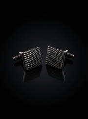 Diamond Texture Cufflinks Tivaaro