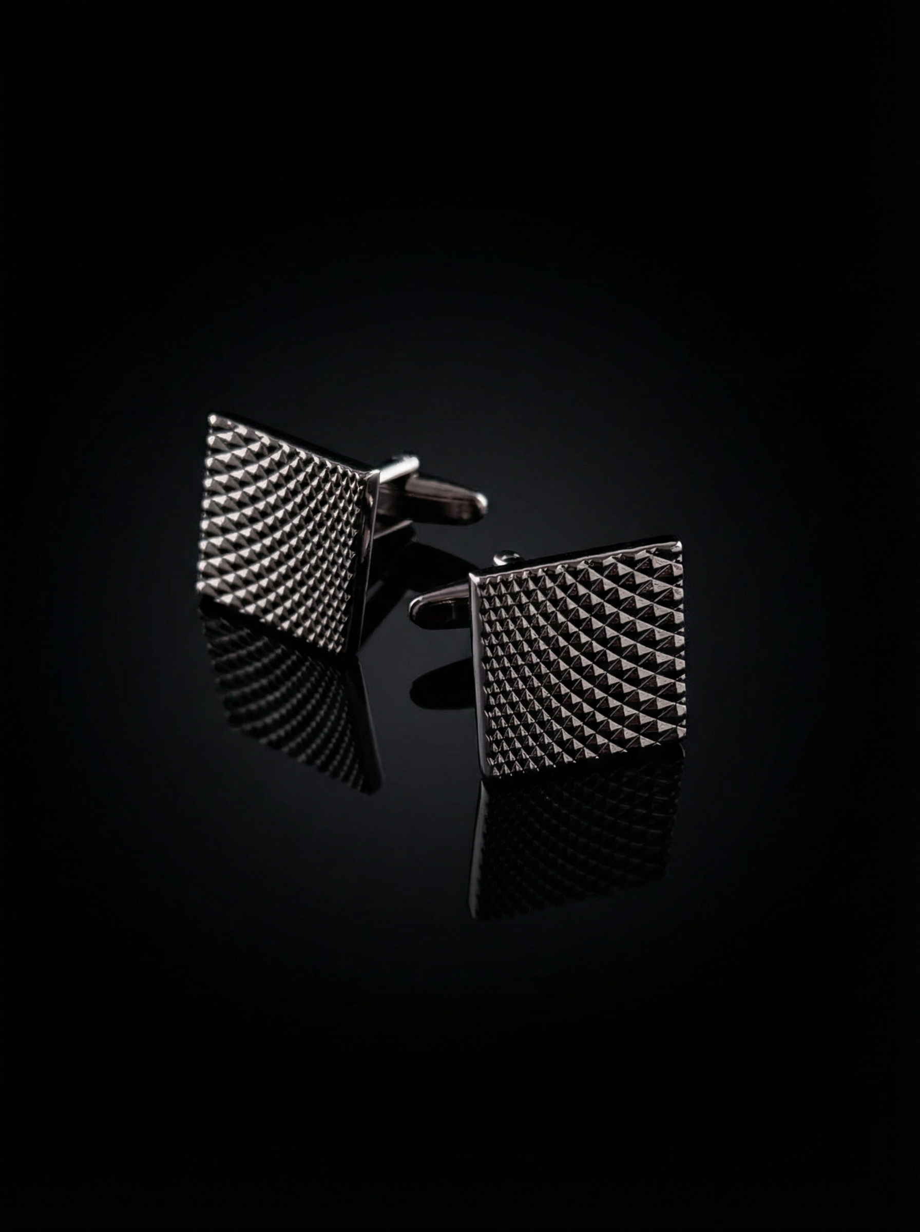 Diamond Texture Cufflinks Tivaaro