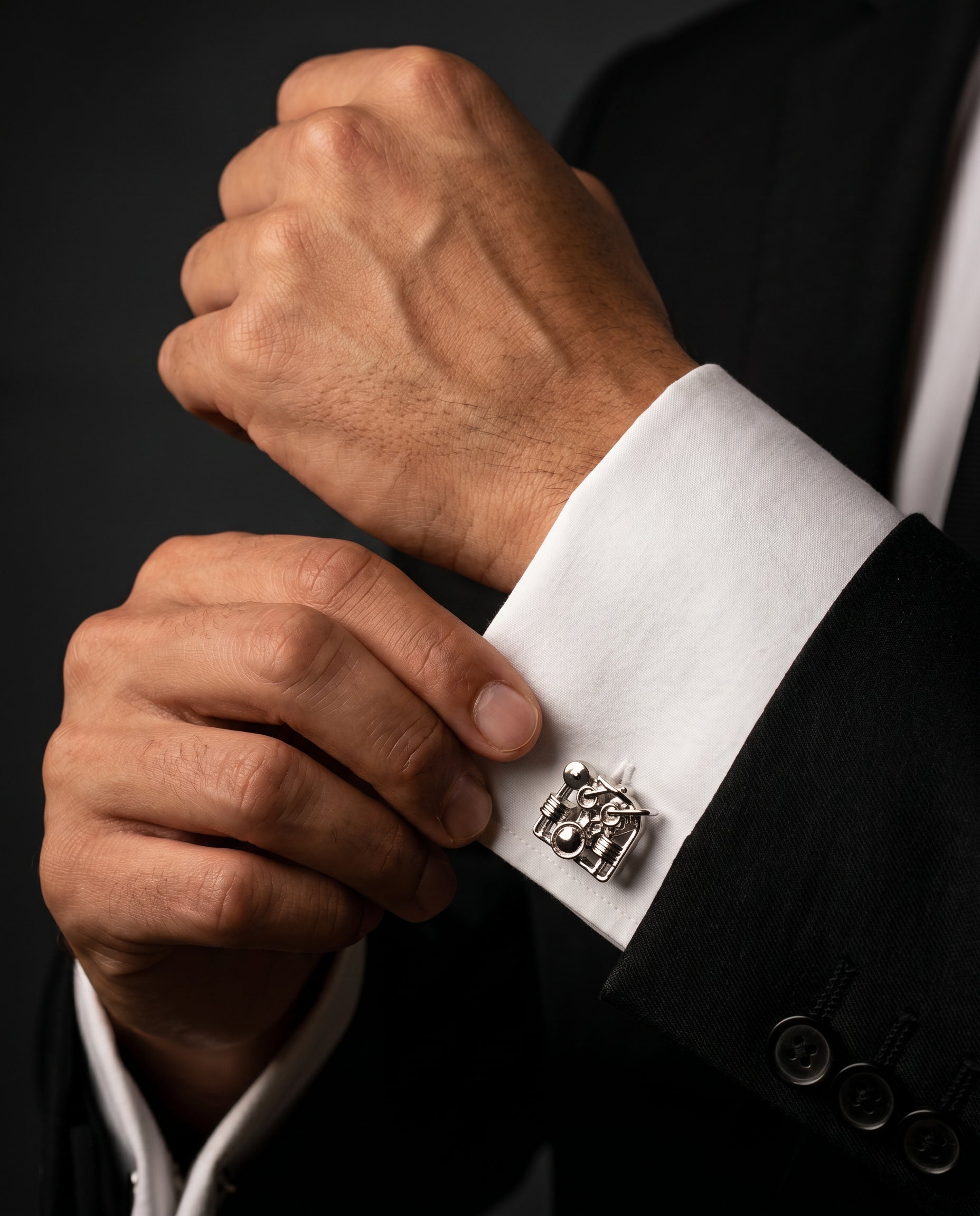 Drum Kit Cufflinks by Tivaaro