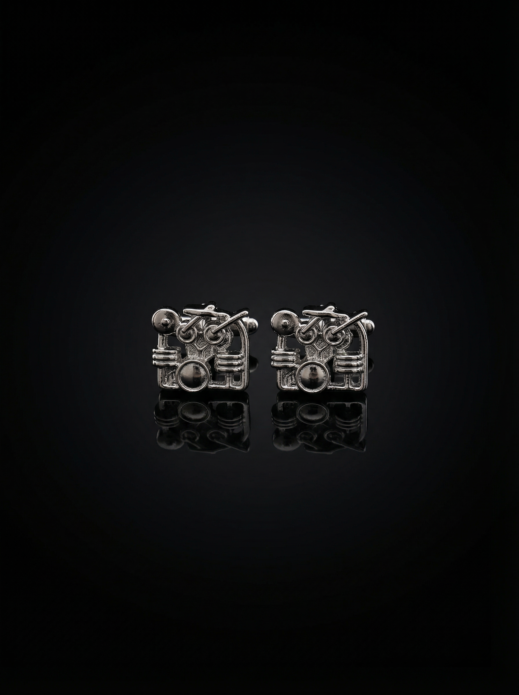Drum Kit Cufflinks Tivaaro
