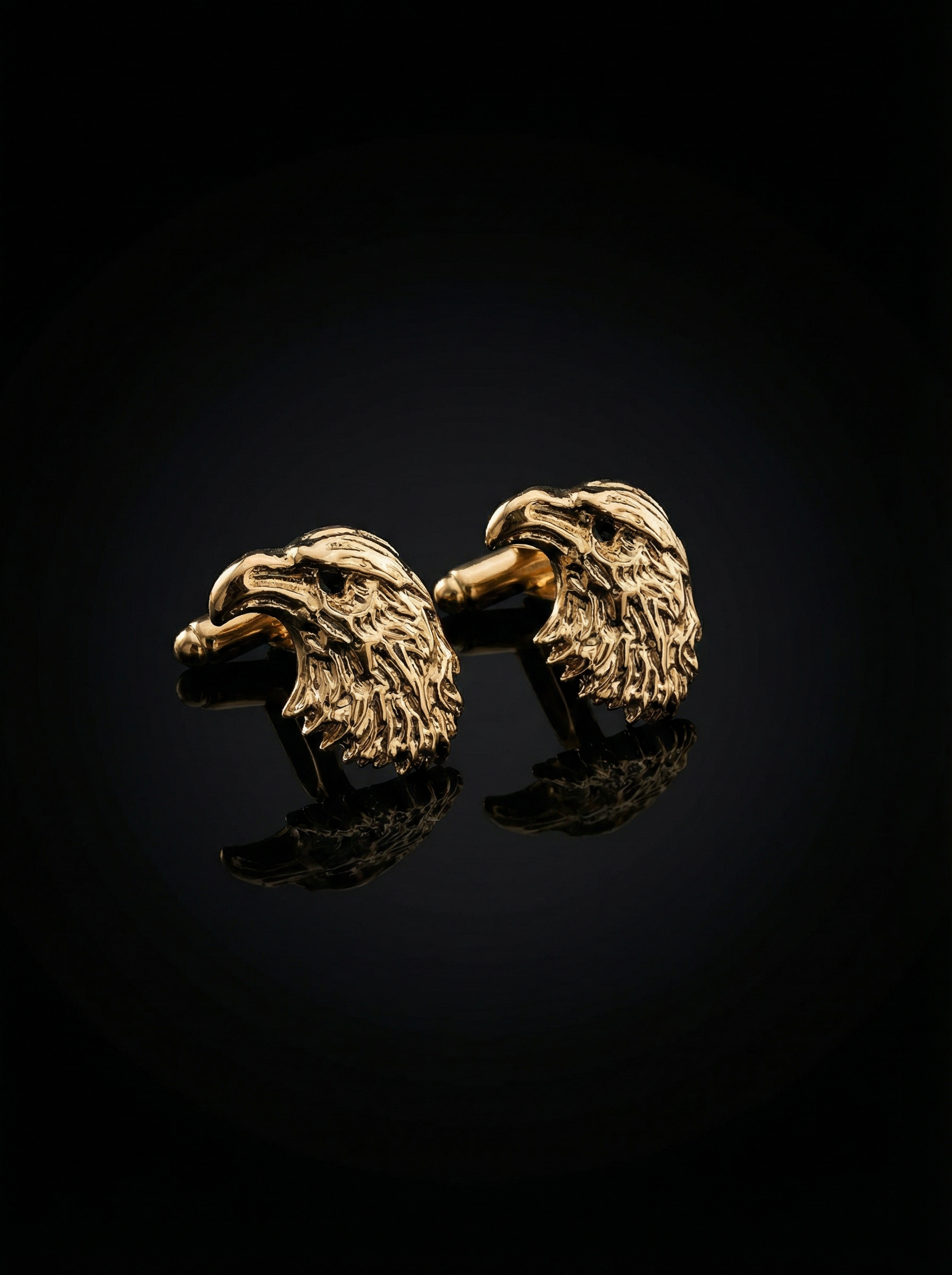 Eagle Head Cufflinks Tivaaro
