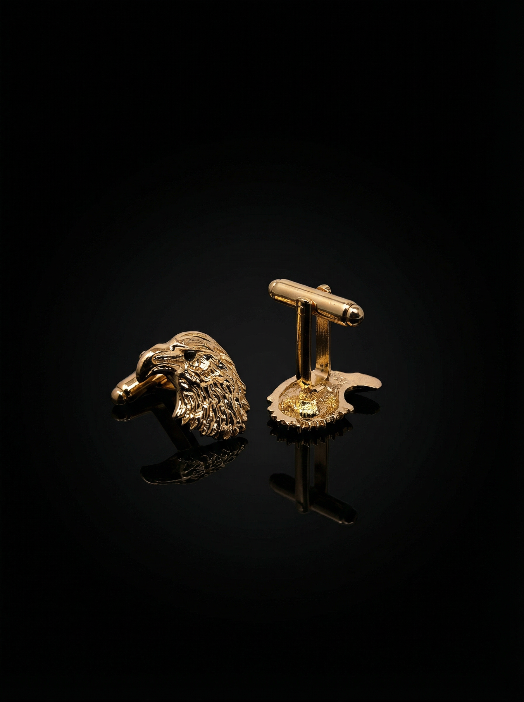 Eagle Head Cufflinks Tivaaro