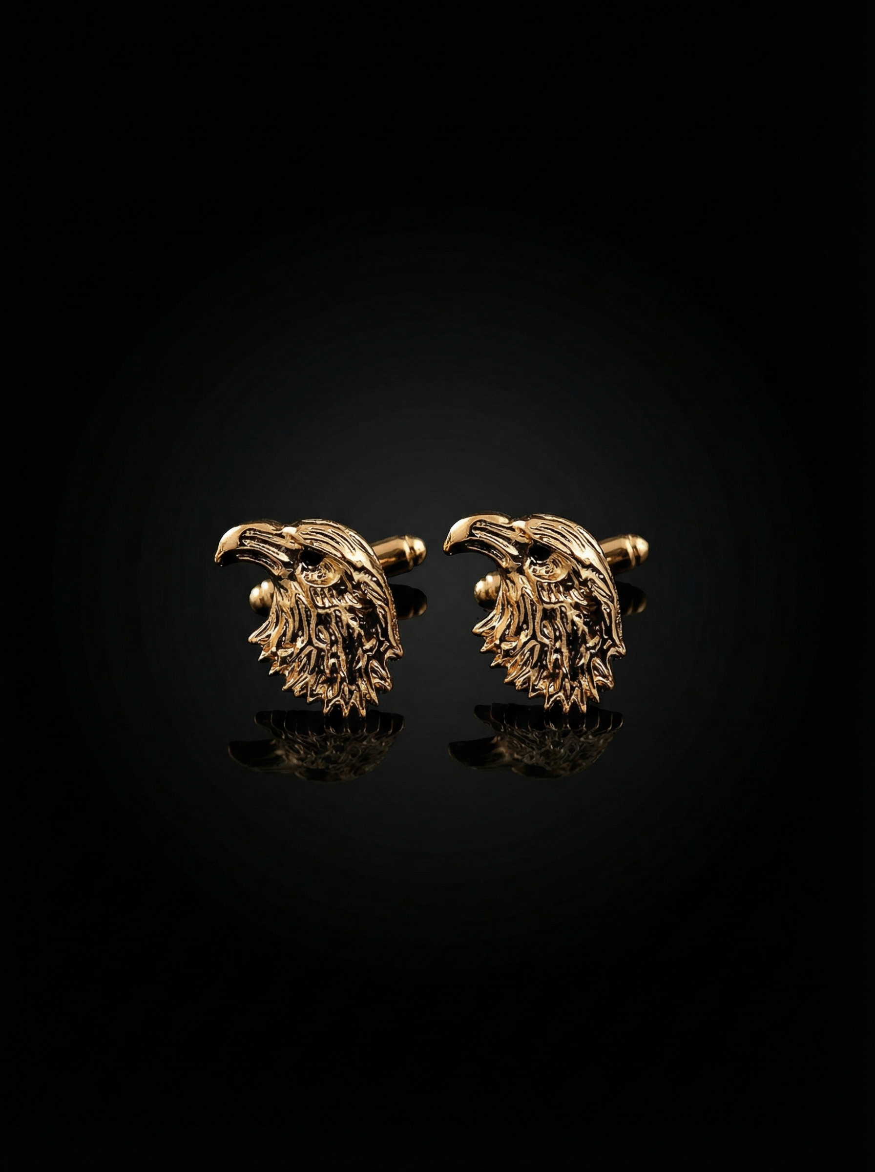Eagle Head Cufflinks Tivaaro