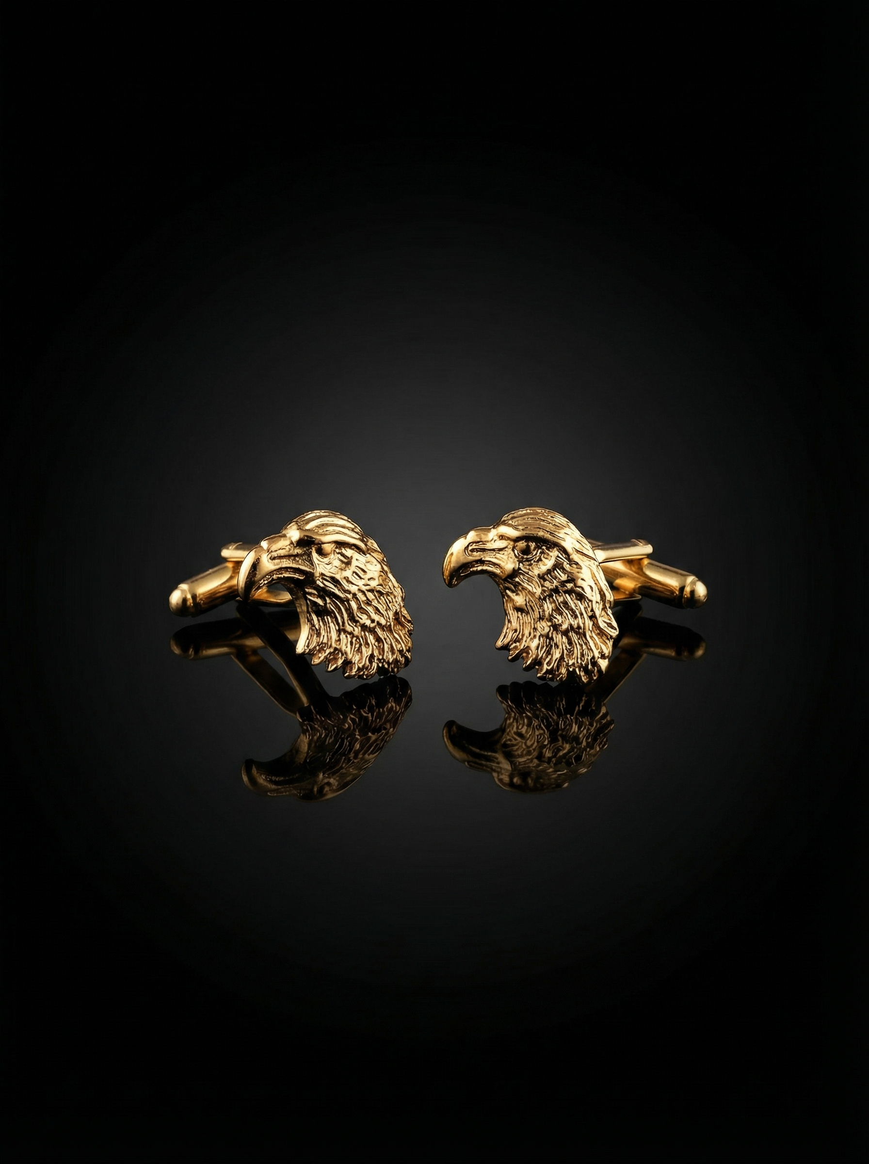Eagle Head Cufflinks Tivaaro