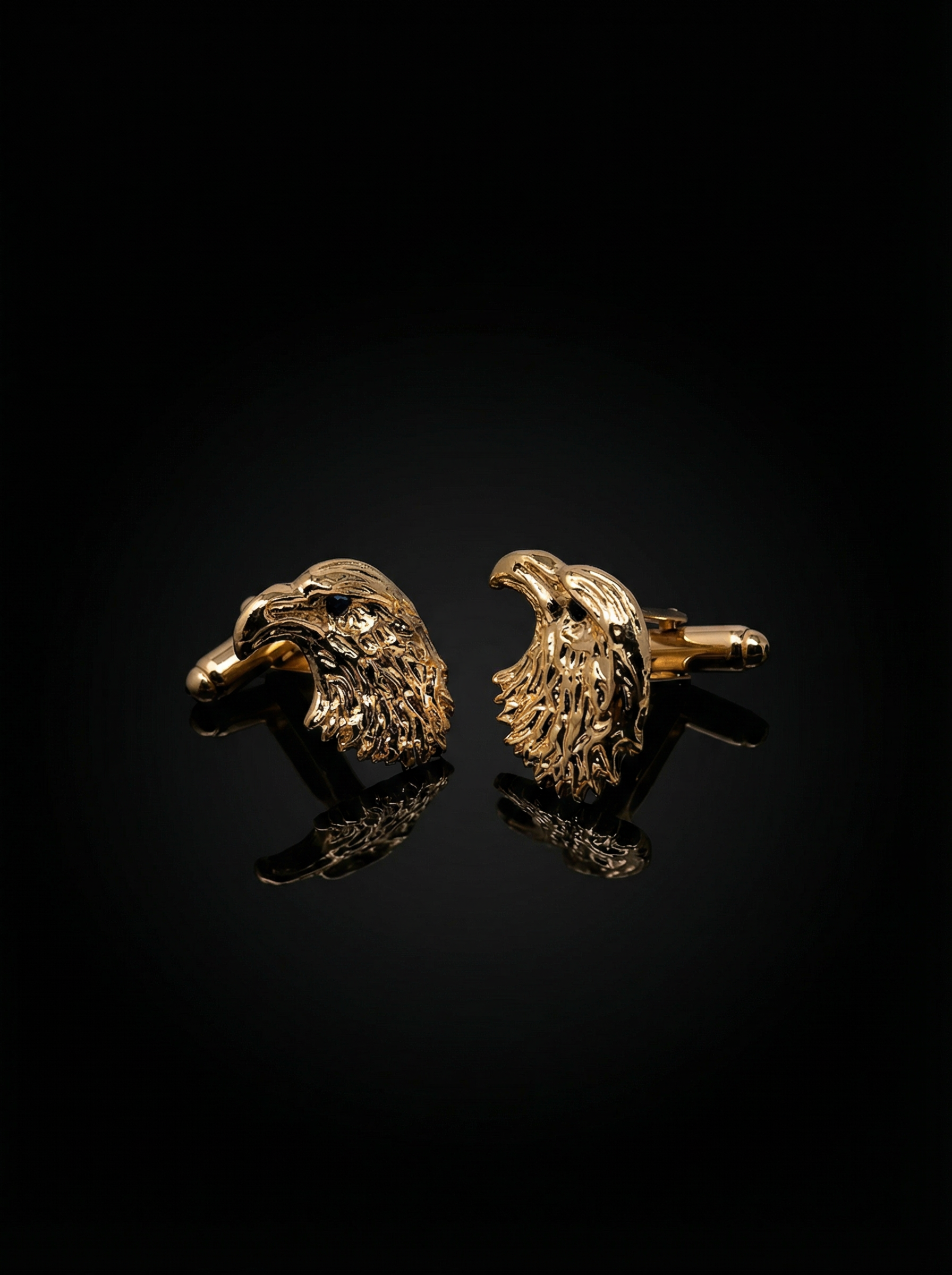 Eagle Head Cufflinks Tivaaro