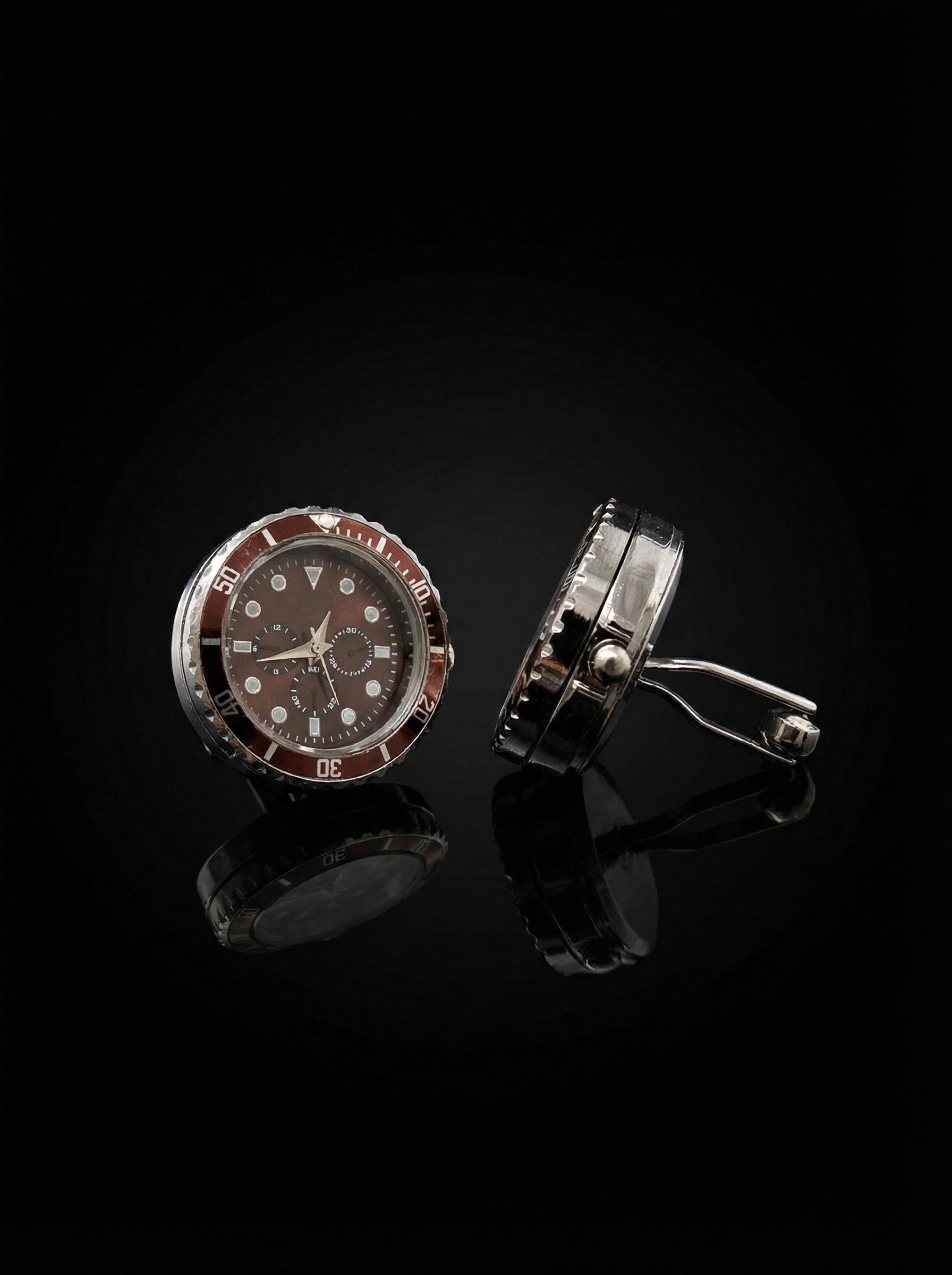 Elite Chrono Watch Cufflinks Tivaaro