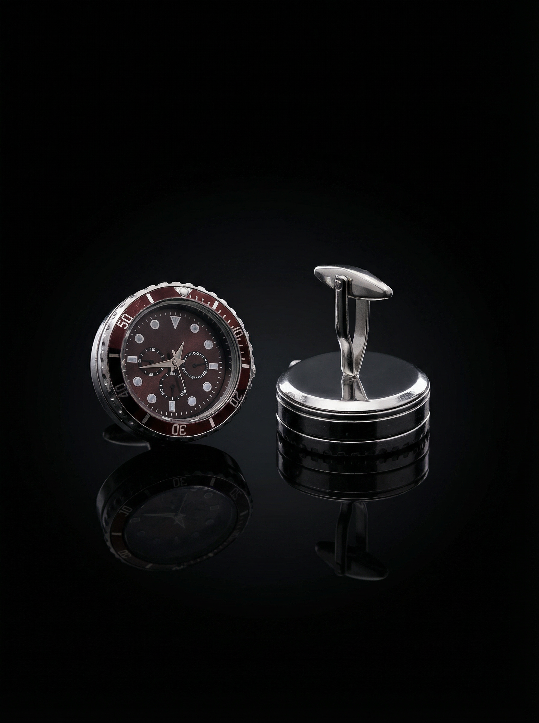 Elite Chrono Watch Cufflinks Tivaaro