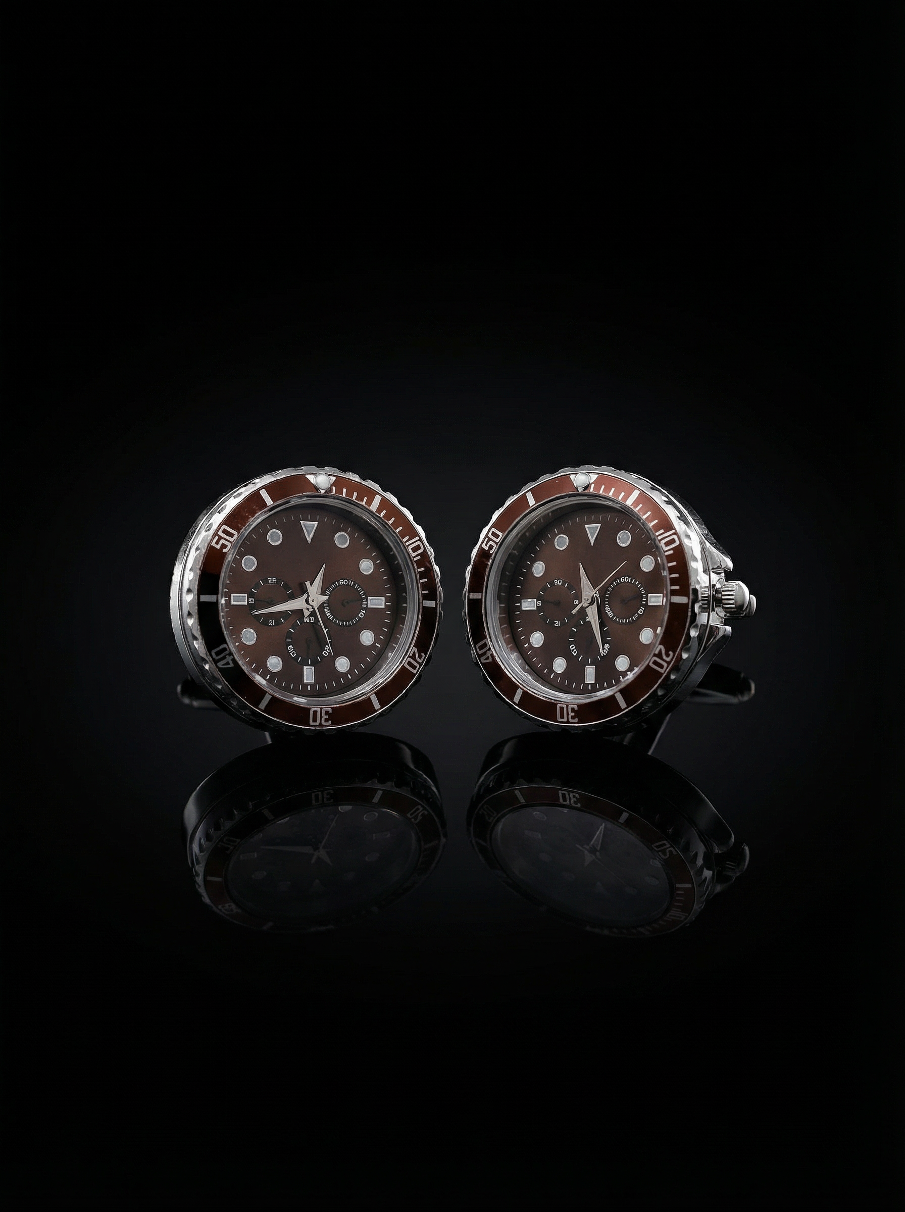 Elite Chrono Watch Cufflinks Tivaaro