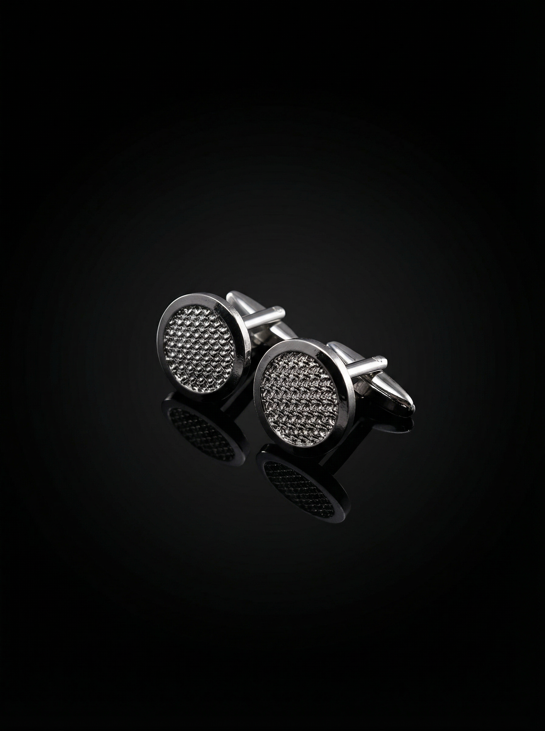 Embossed Pebble Texture Cufflinks Tivaaro